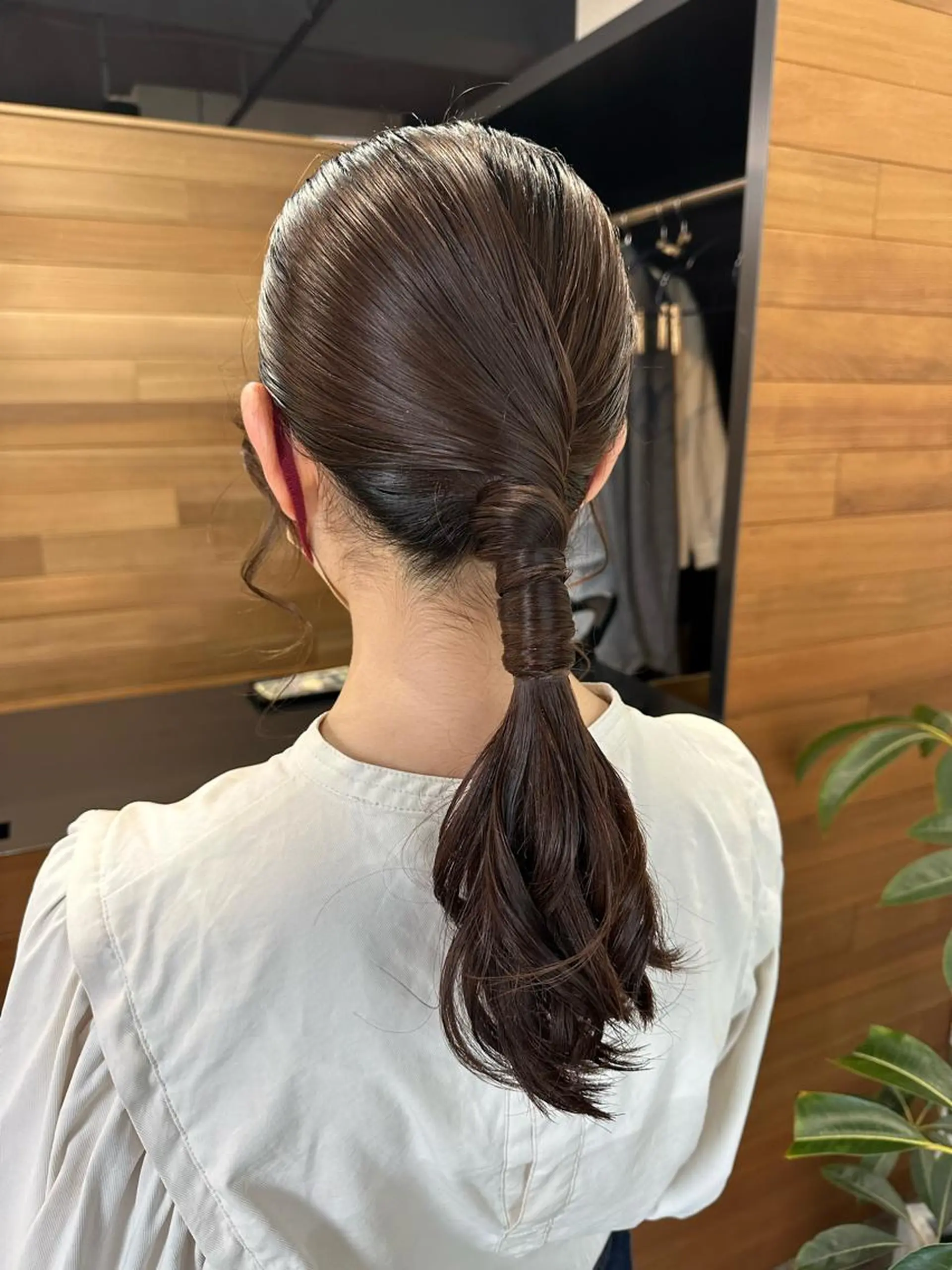 ヘアアレンジ MIYU透明感カラー ブリーチなしWカラーのヘアスタイル