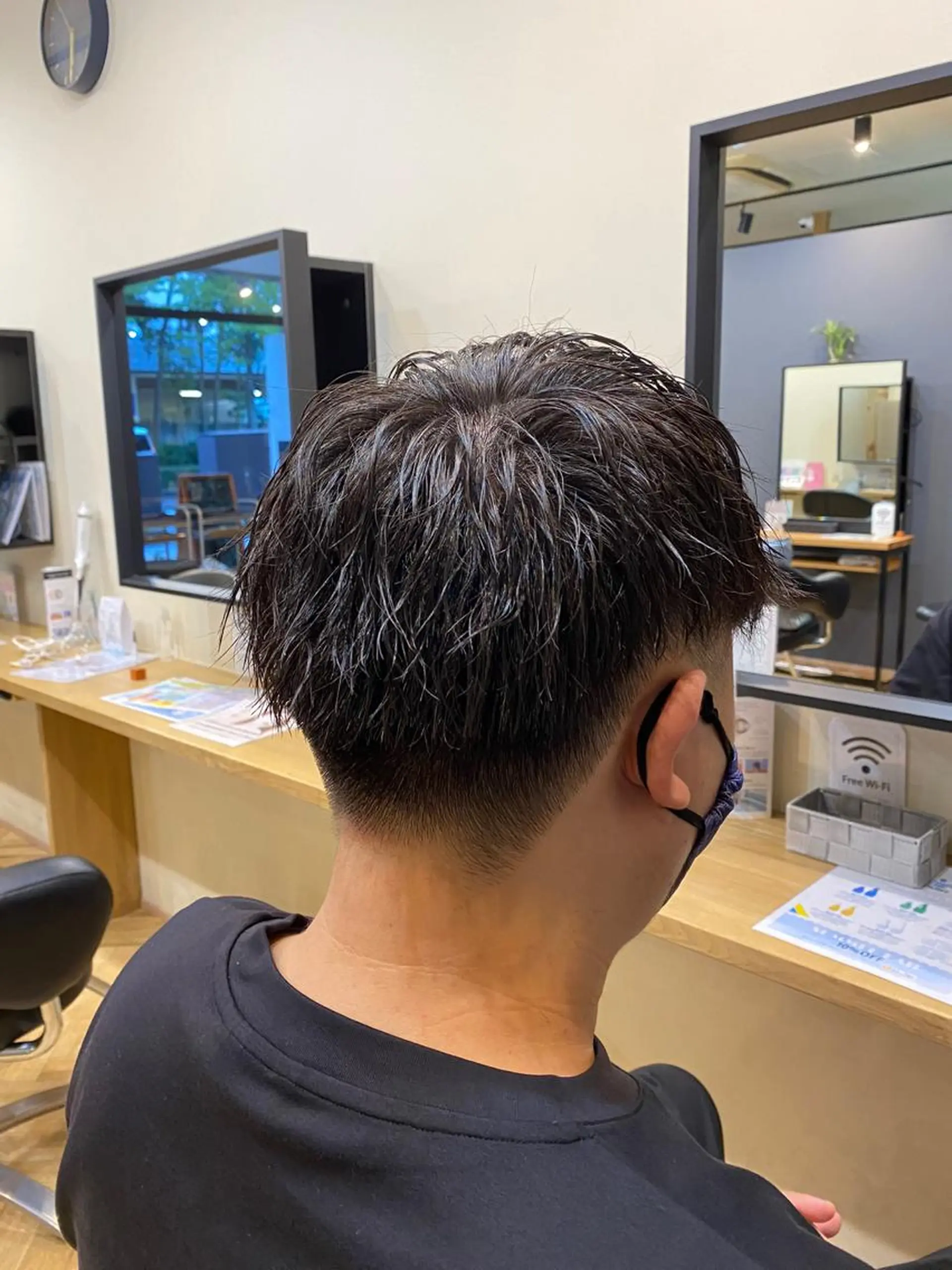 ショート パーマ メンズ メンズパーマ ツイストスパイラルパーマ スパイラルパーマ カット パーマ トリートメント 今吉舞美 /ケアパーマ/鎌取のヘアスタイル