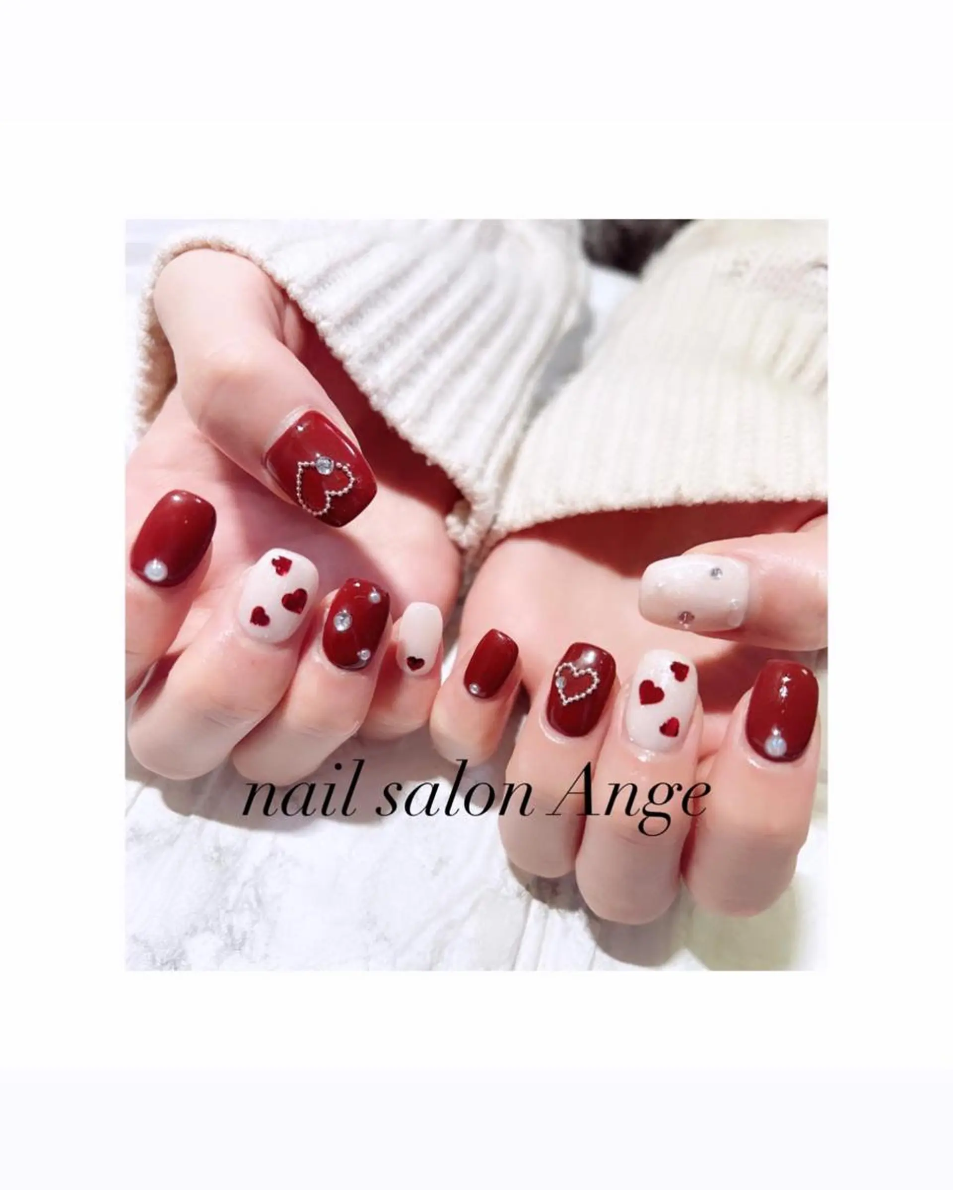 ネイル ハンドネイル nail salon angeのネイルデザイン