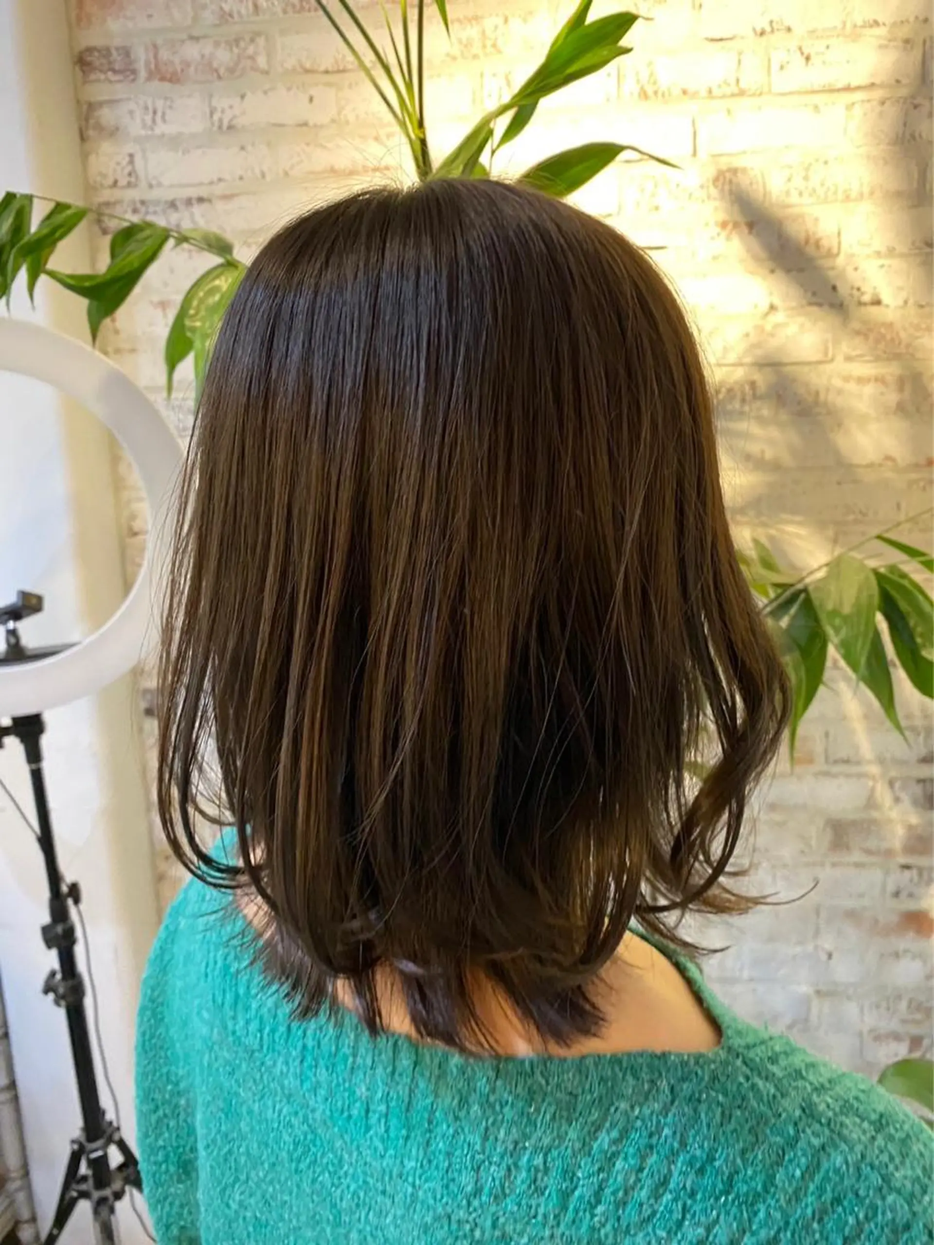 ミディアム 長濱 俊のヘアスタイル