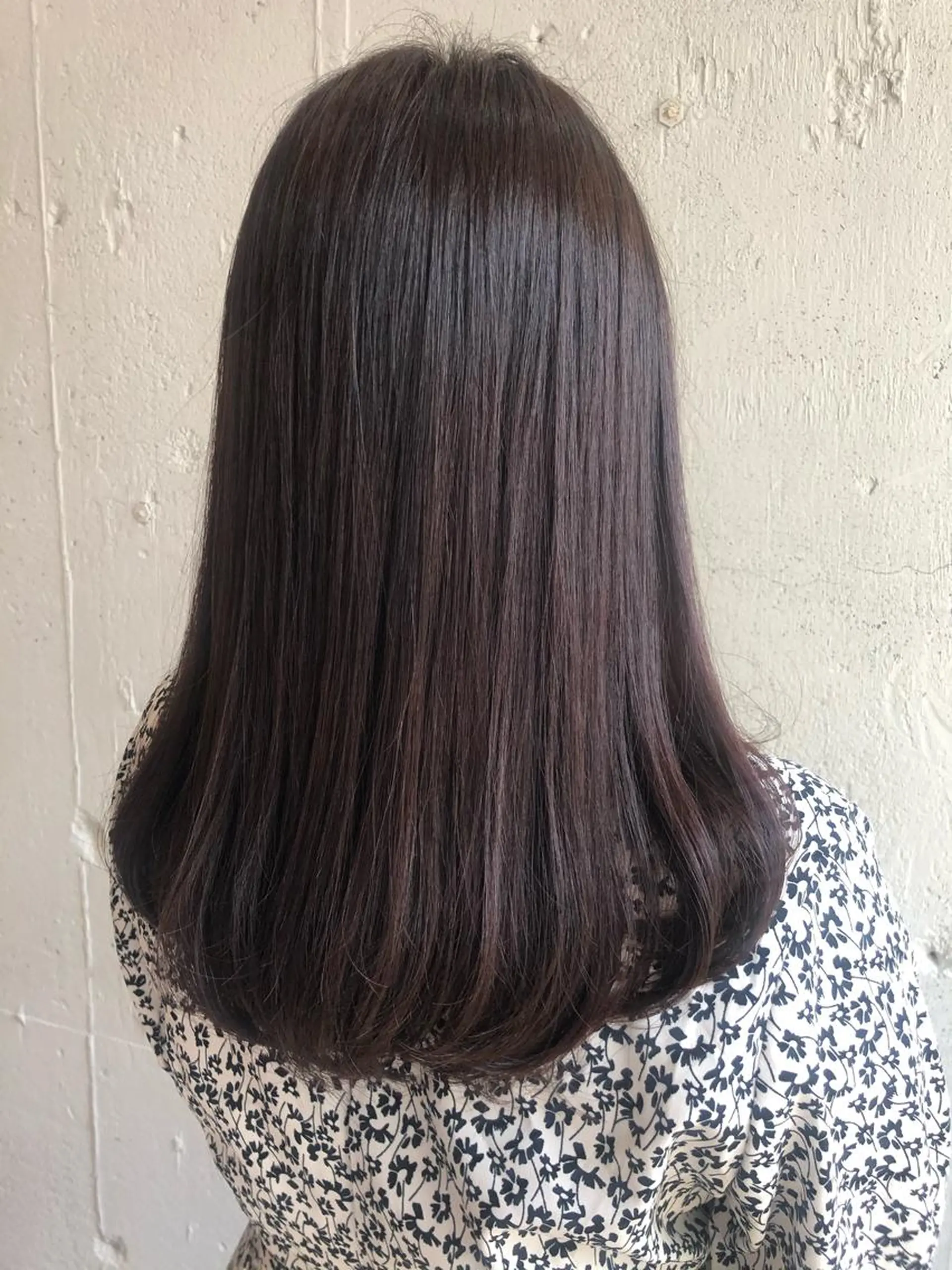 ミディアム カラー パーマ ストレートパーマ カット 縮毛矯正 ふくだ りさ【ciAo!】のヘアスタイル