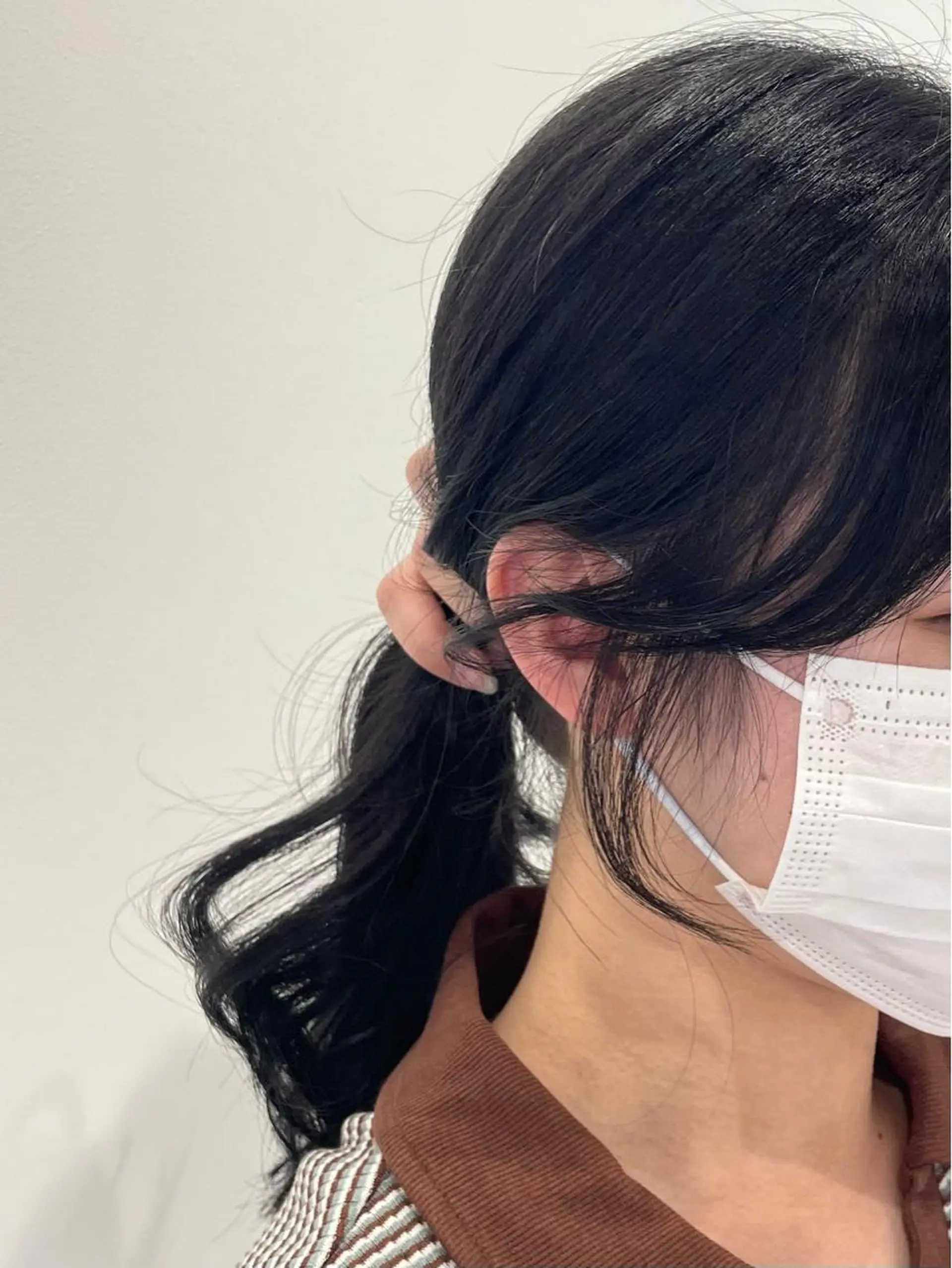 ロング カラー カット ヘアカラー 韓国×網紅ヘア 🤍りん🤍のヘアスタイル