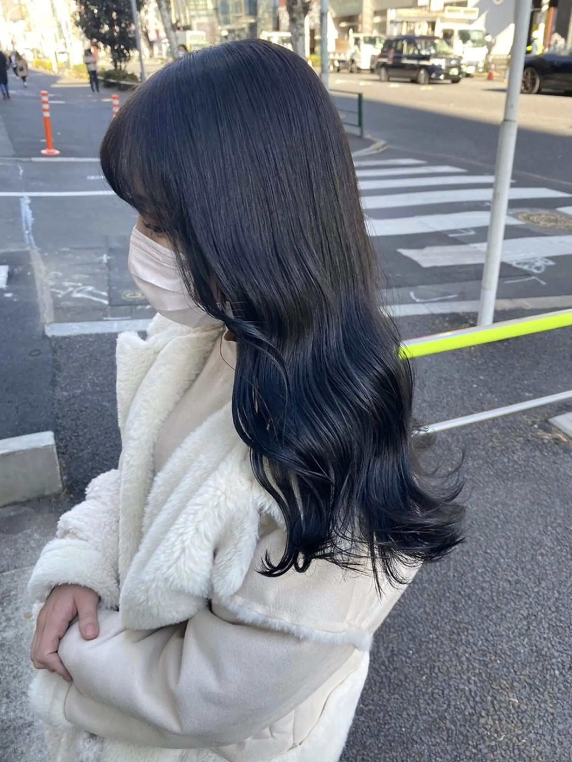 カラー 大人っぽ韓国ヘア 寒色💙yuma💙のヘアスタイル