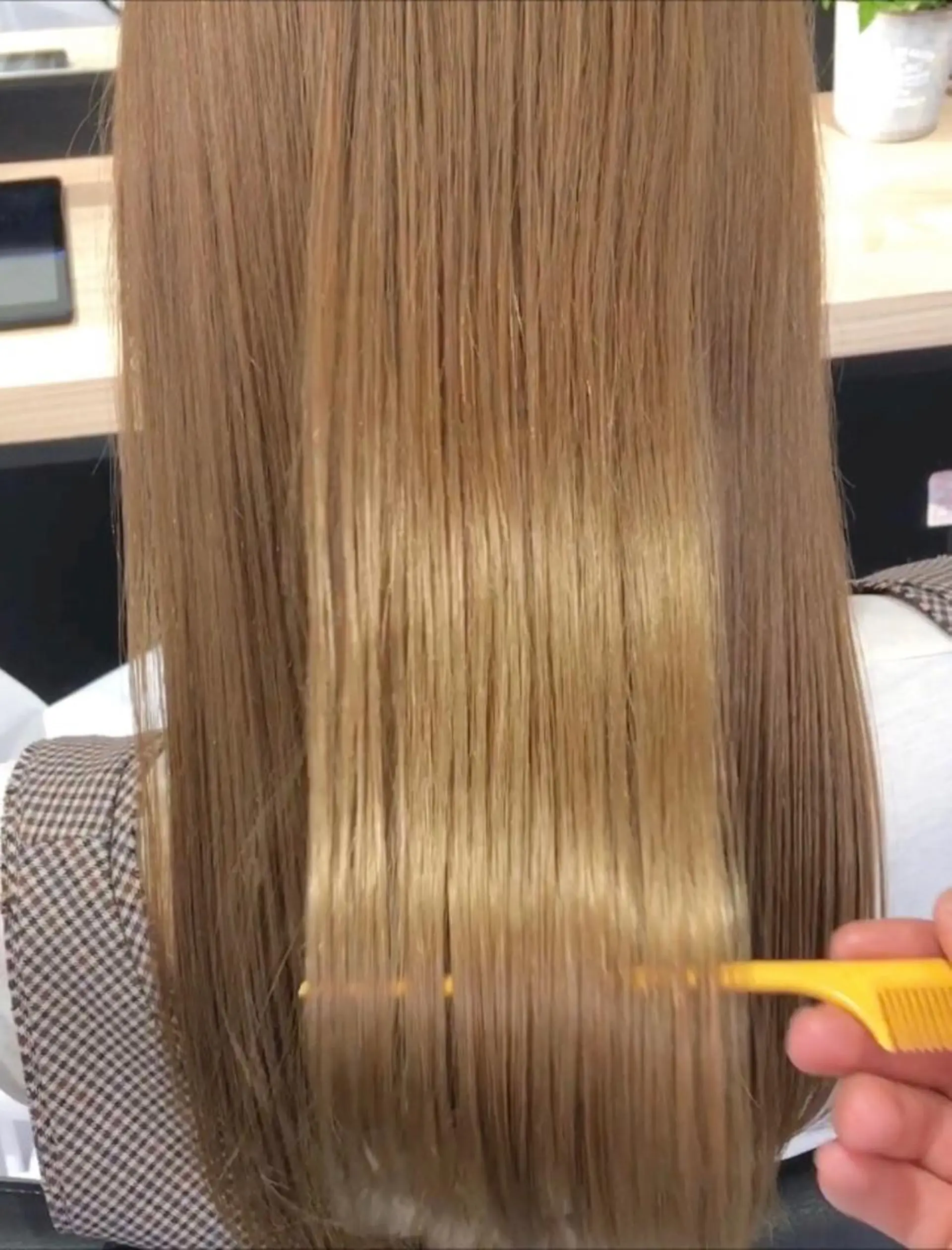 セミロング 横浜縮毛矯正 ☆渋谷良太のヘアスタイル