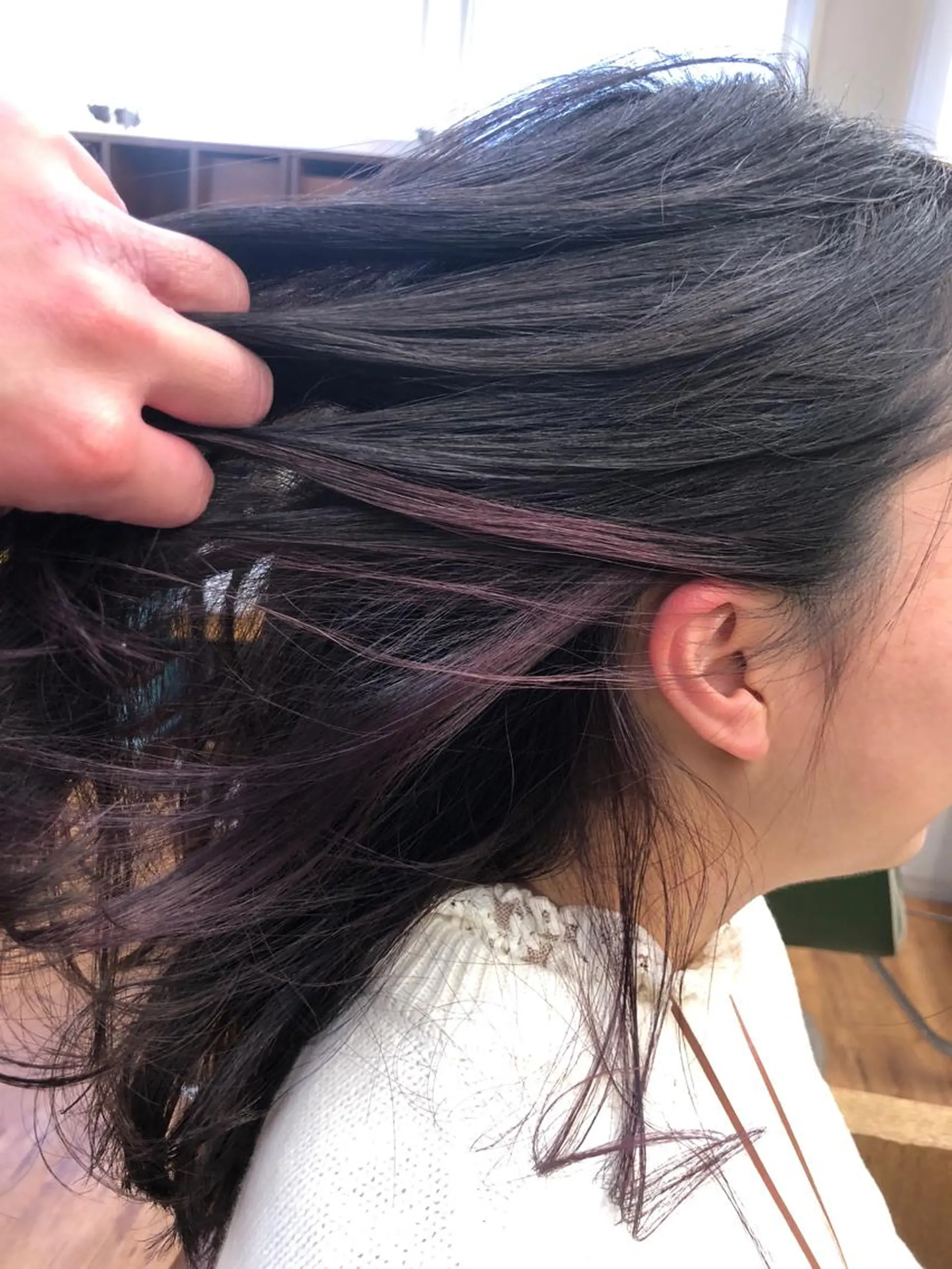 ミディアム カラー ブリーチ インナーカラー ピンクカラー 髪質改善縮毛矯正なら ✨伊藤佳祐✨のヘアスタイル