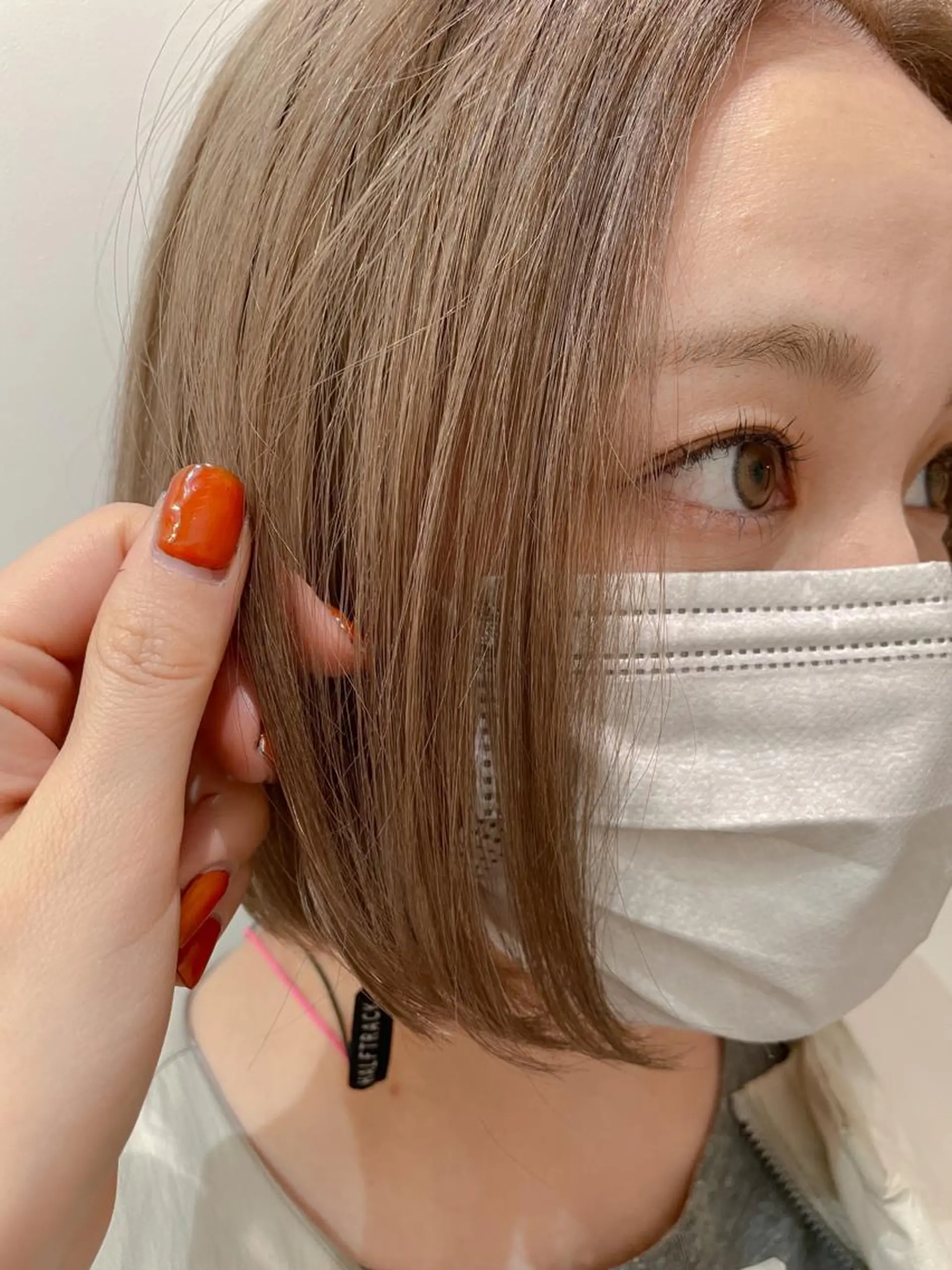 ショート カラー 田中 あやなのヘアスタイル
