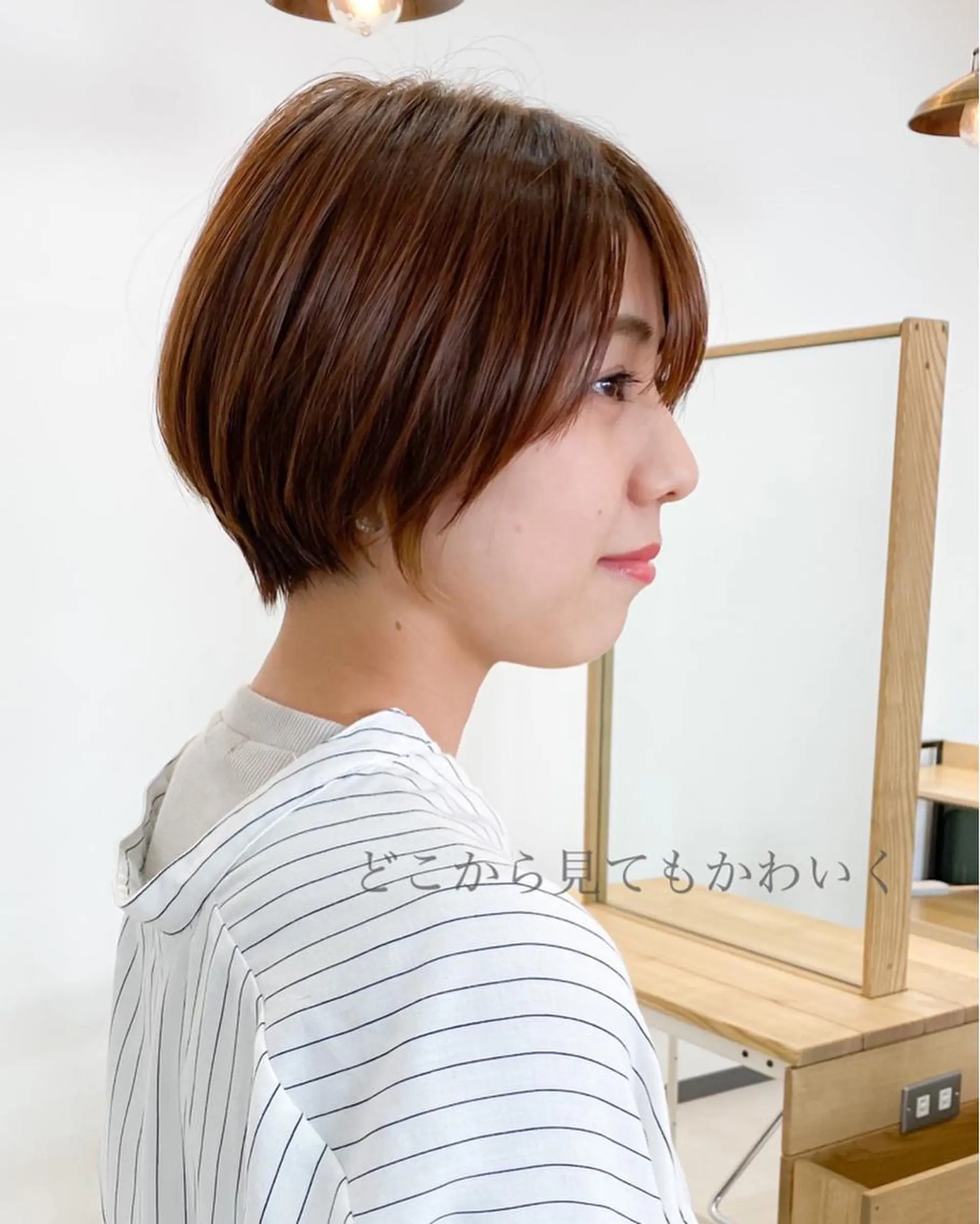 ショート ショートヘア 【ショートスタイル】 志波李空のヘアスタイル