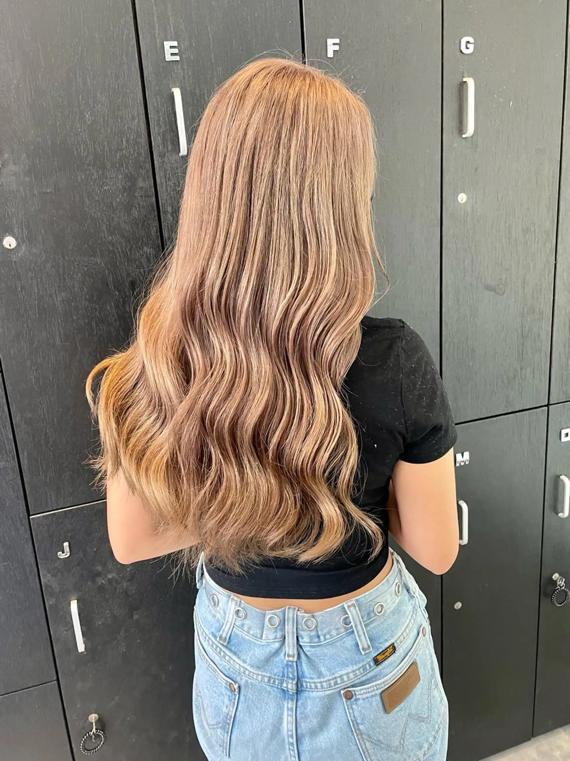 ロング カラー カット ヘアカラー 水戸/ブリーチカラー ♠️♠️會澤遼真のヘアスタイル