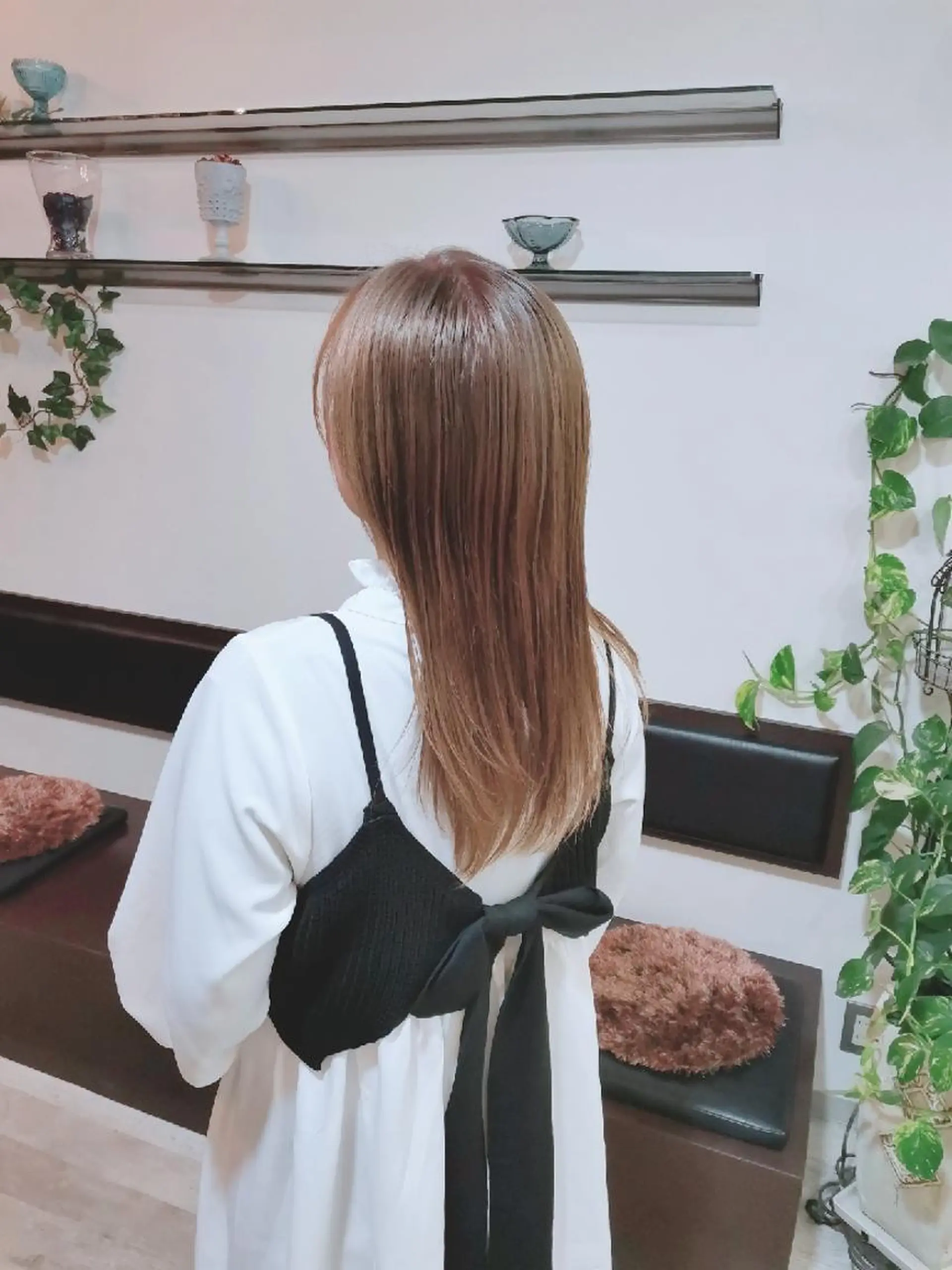 セミロング ツヤ髪ケアカラー✨ 中谷良成のヘアスタイル