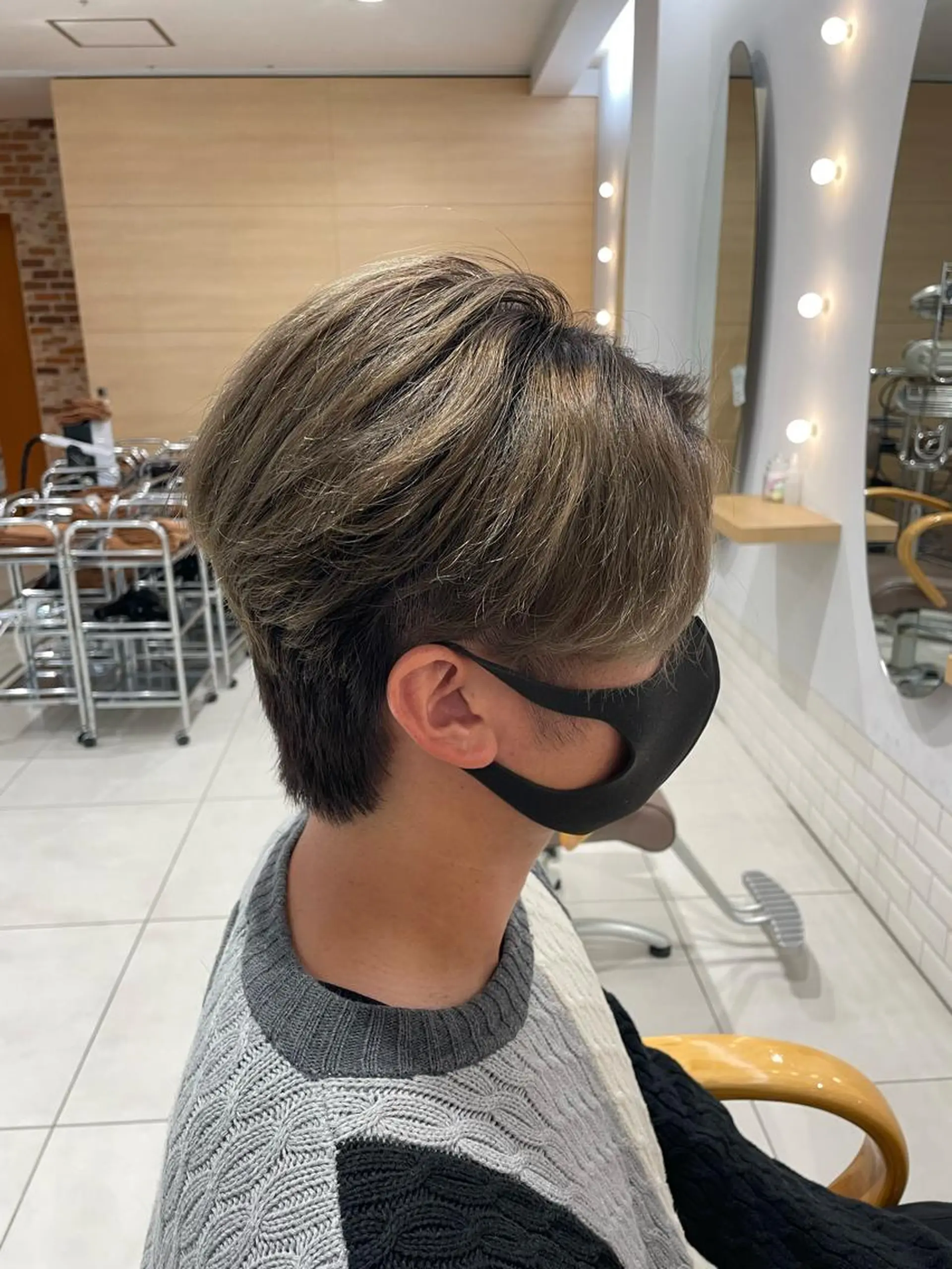 パーマ 🧸SAKI🎀 韓国レイヤーのヘアスタイル