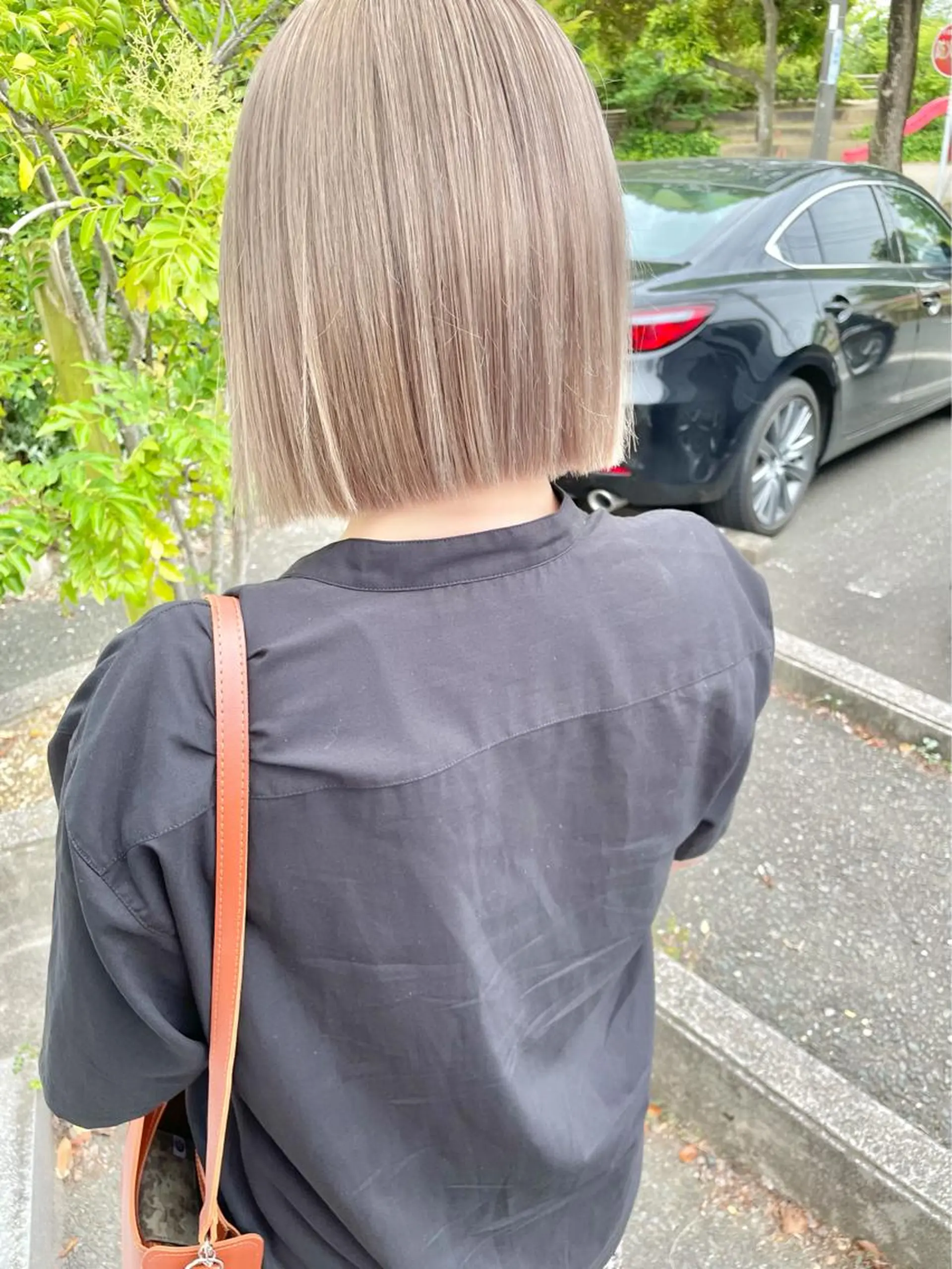 ショート ヘアカラー トリートメント Lit所属・Lit.豊橋 夏目のヘアスタイル