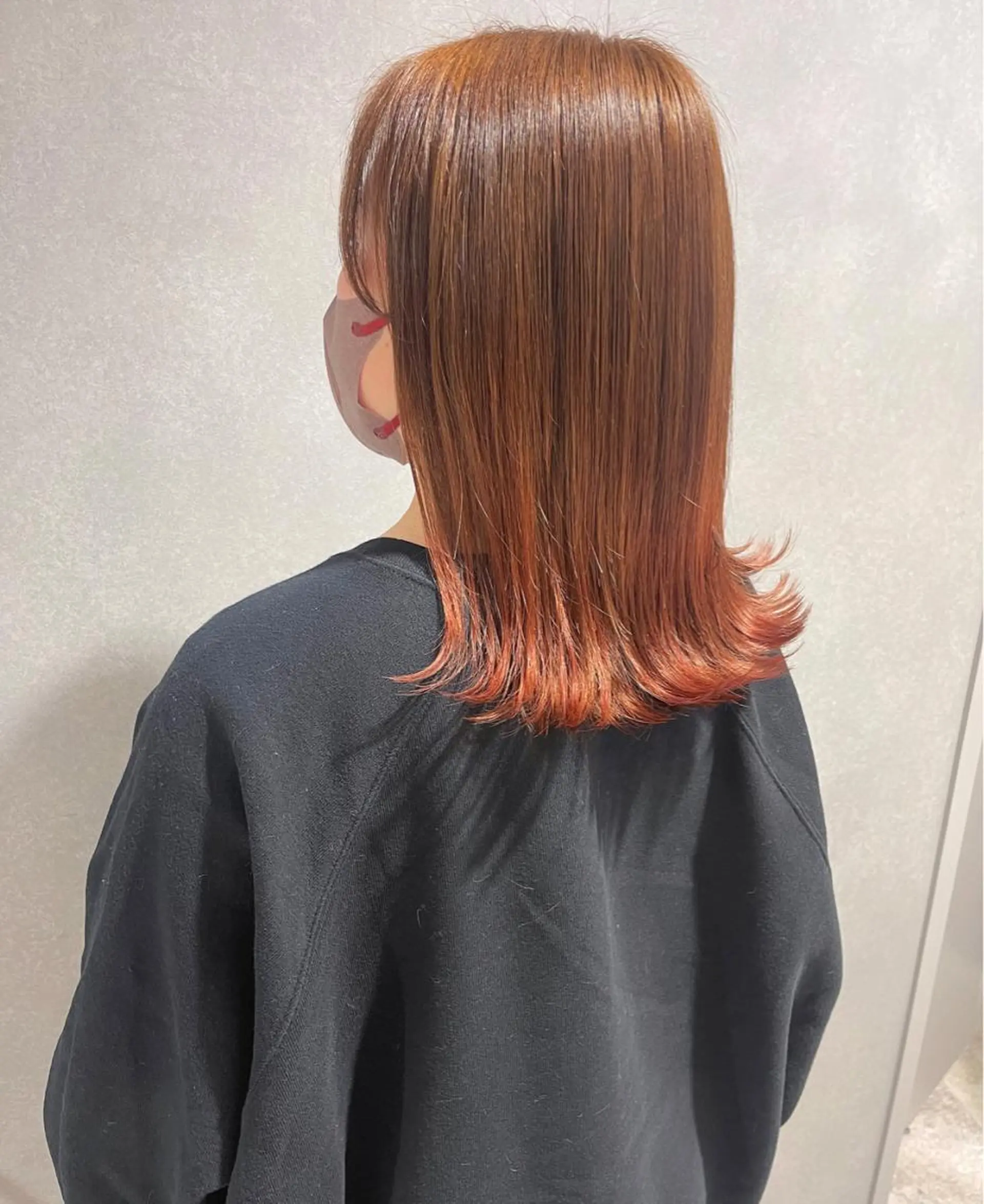 ミディアム カラー ヘアカラー 唐澤 千尋のヘアスタイル