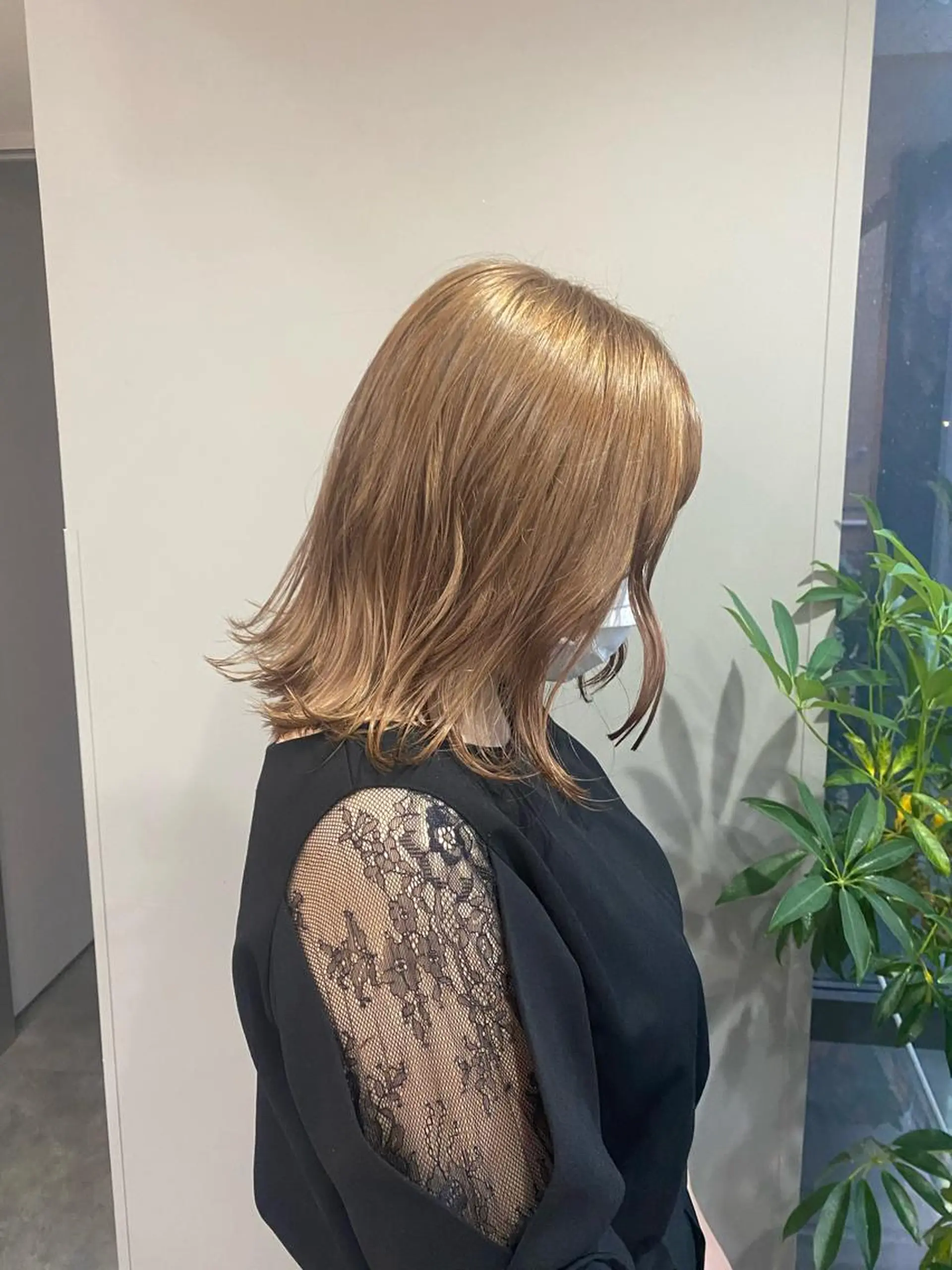 ミディアム カラー ヘアアレンジ ヘアカラー ボブ /ニュアンス/ satomi🧸💖のヘアスタイル