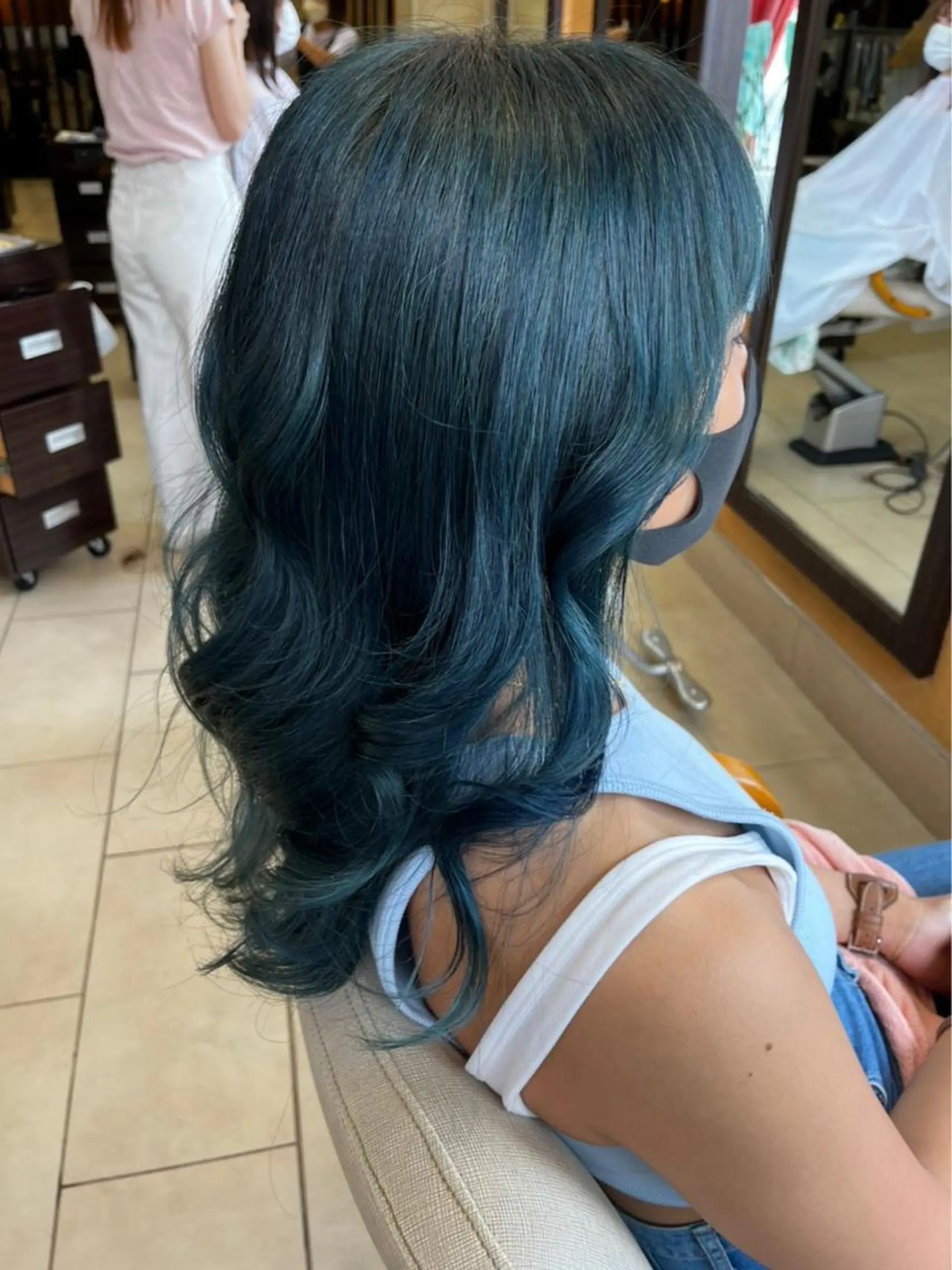 ロング カラー ブリーチ ケアブリーチ トリートメント ヘアカラー トリートメント 透明感カラー✨艶髪 制作🌱山根あゆみのヘアスタイル