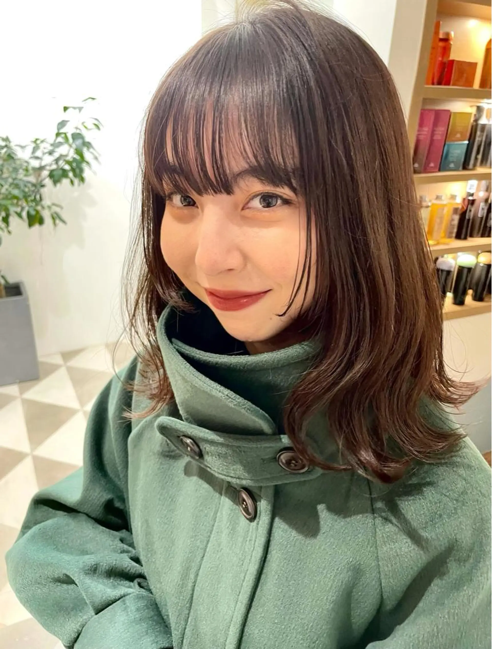 ミディアム ふわっとレイヤー‪☆ 菅原 千鶴のヘアスタイル