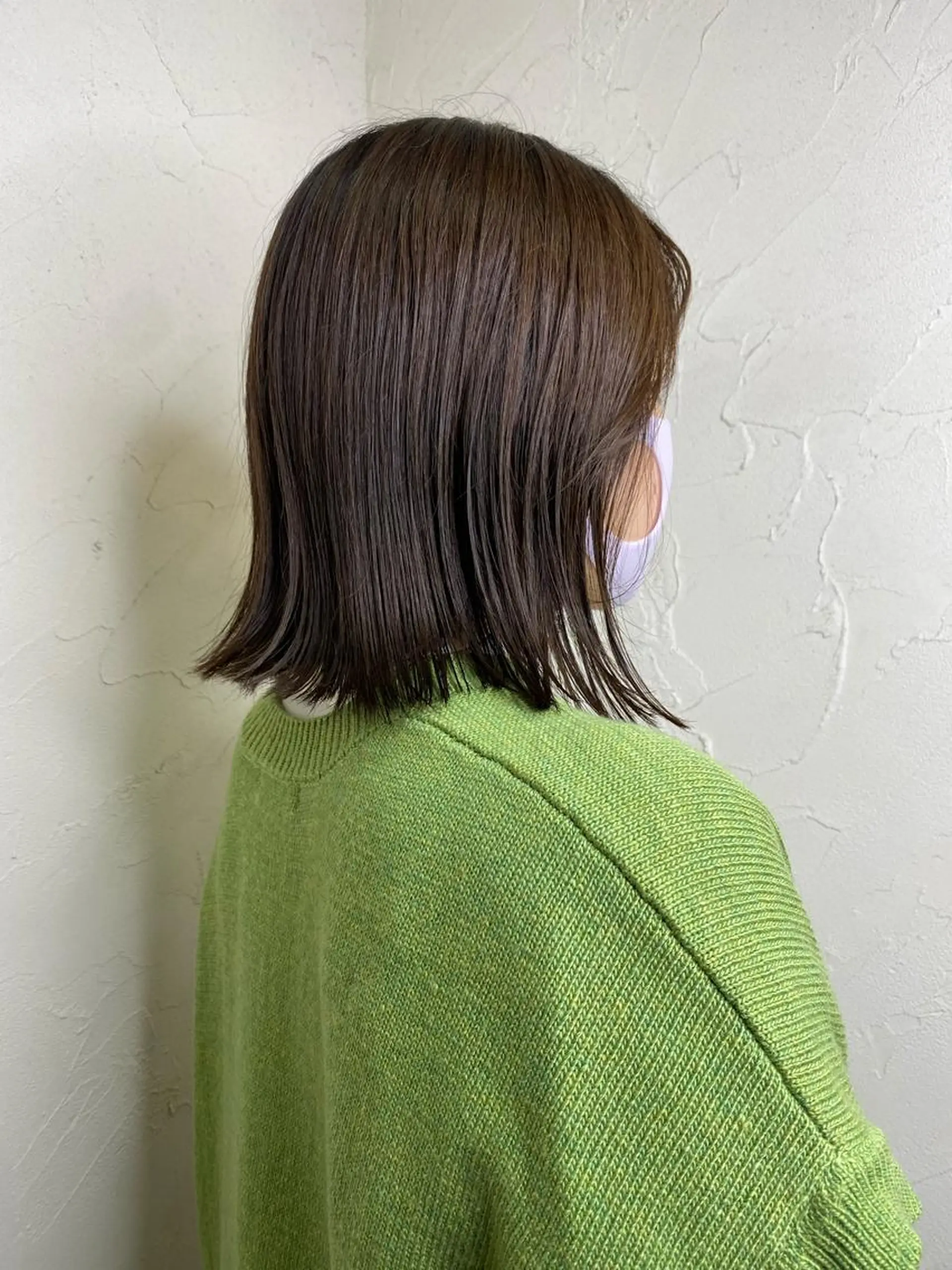 ショート 久力琴音''透明感 カラー''アレンジのヘアスタイル