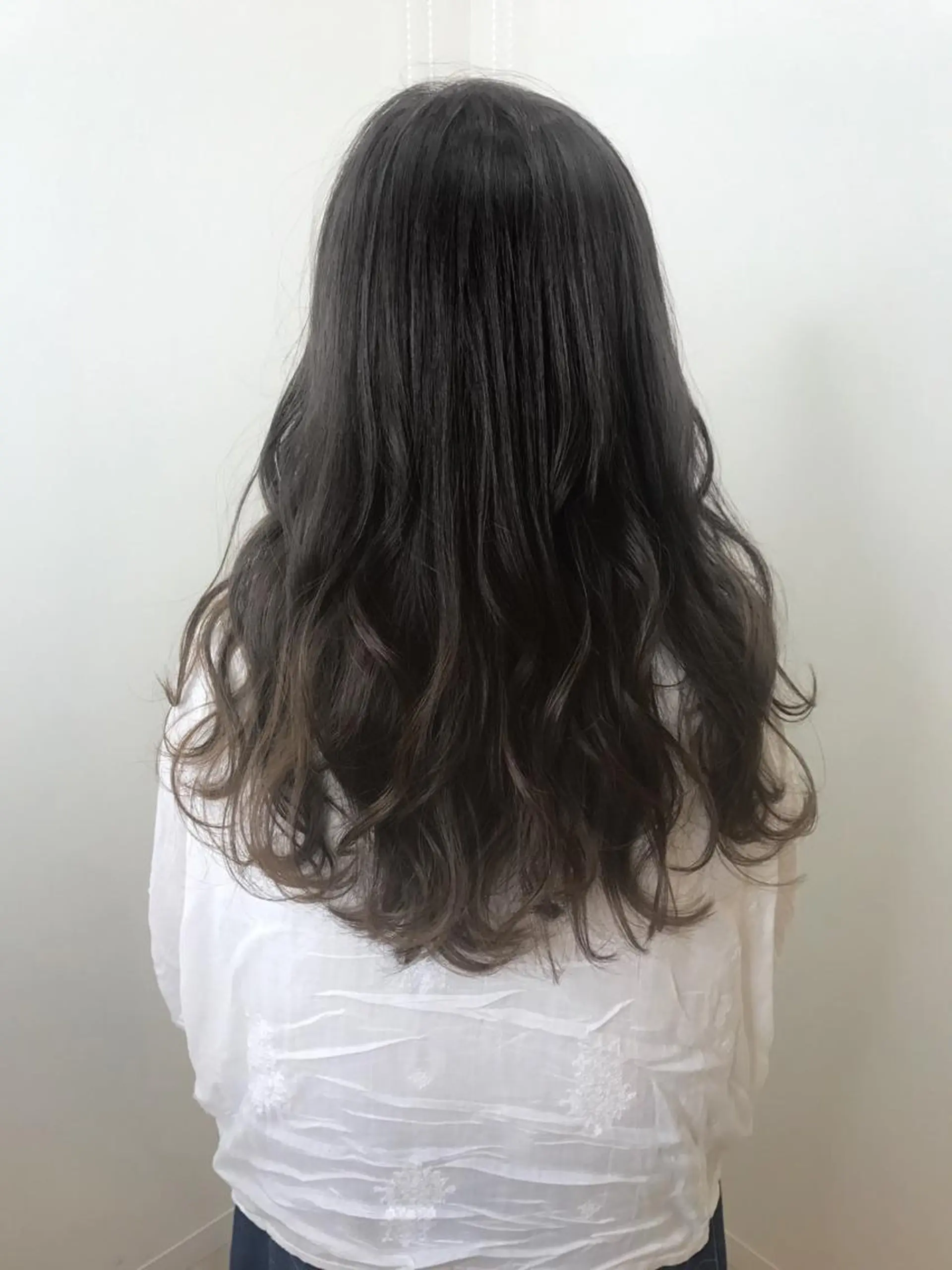 ロング カラー カット ヘアカラー 湯浅 了一のヘアスタイル