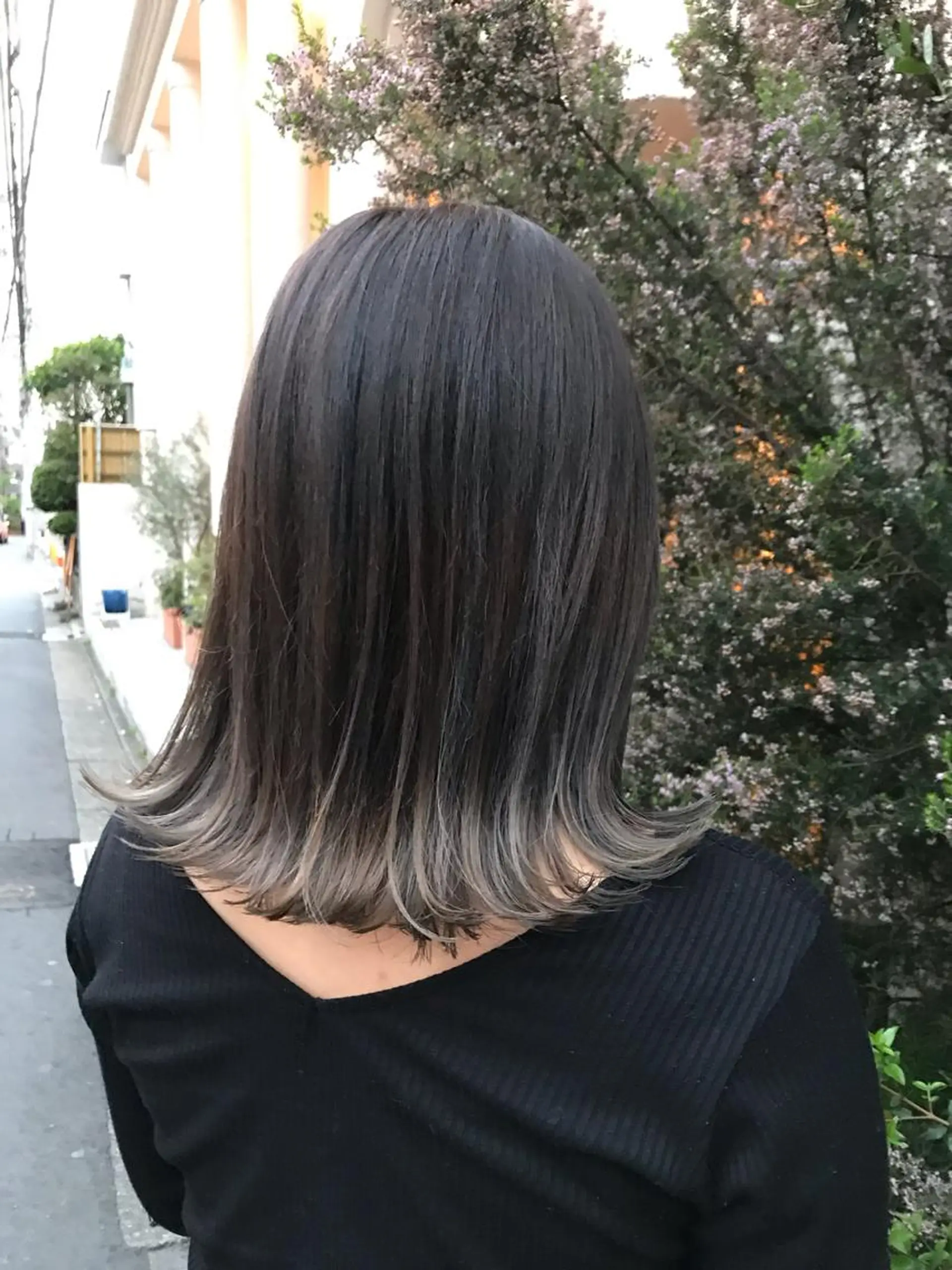 ミディアム カラー バレイヤージュ 透明感カラー グラデーションカラー レイヤーカット カット ヘアカラー トリートメント 店長担当🌟 矢吹ガブリエル🌟のヘアスタイル