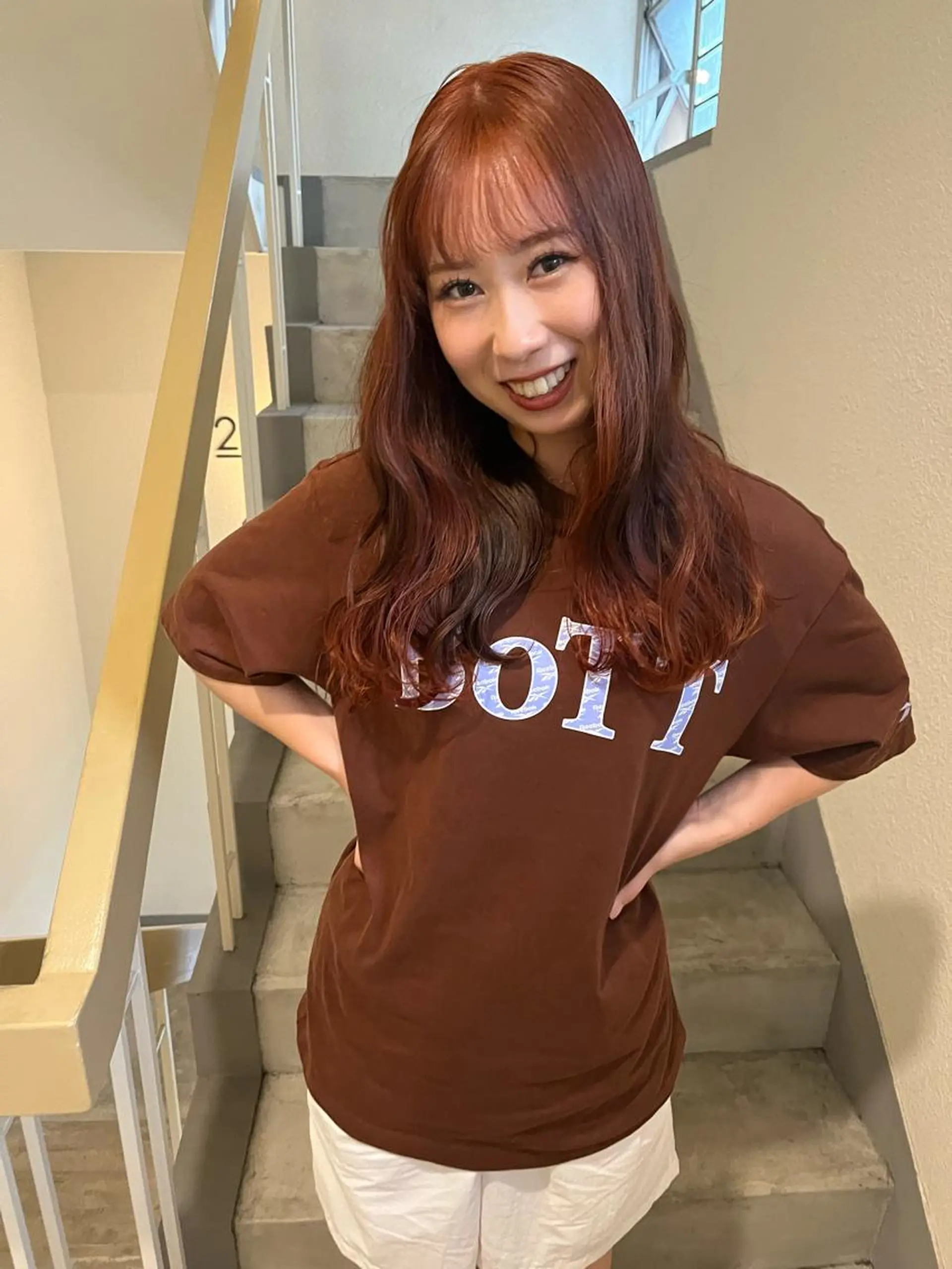 ロング カラー SIKI yuuna レイヤーカット🪽のヘアスタイル