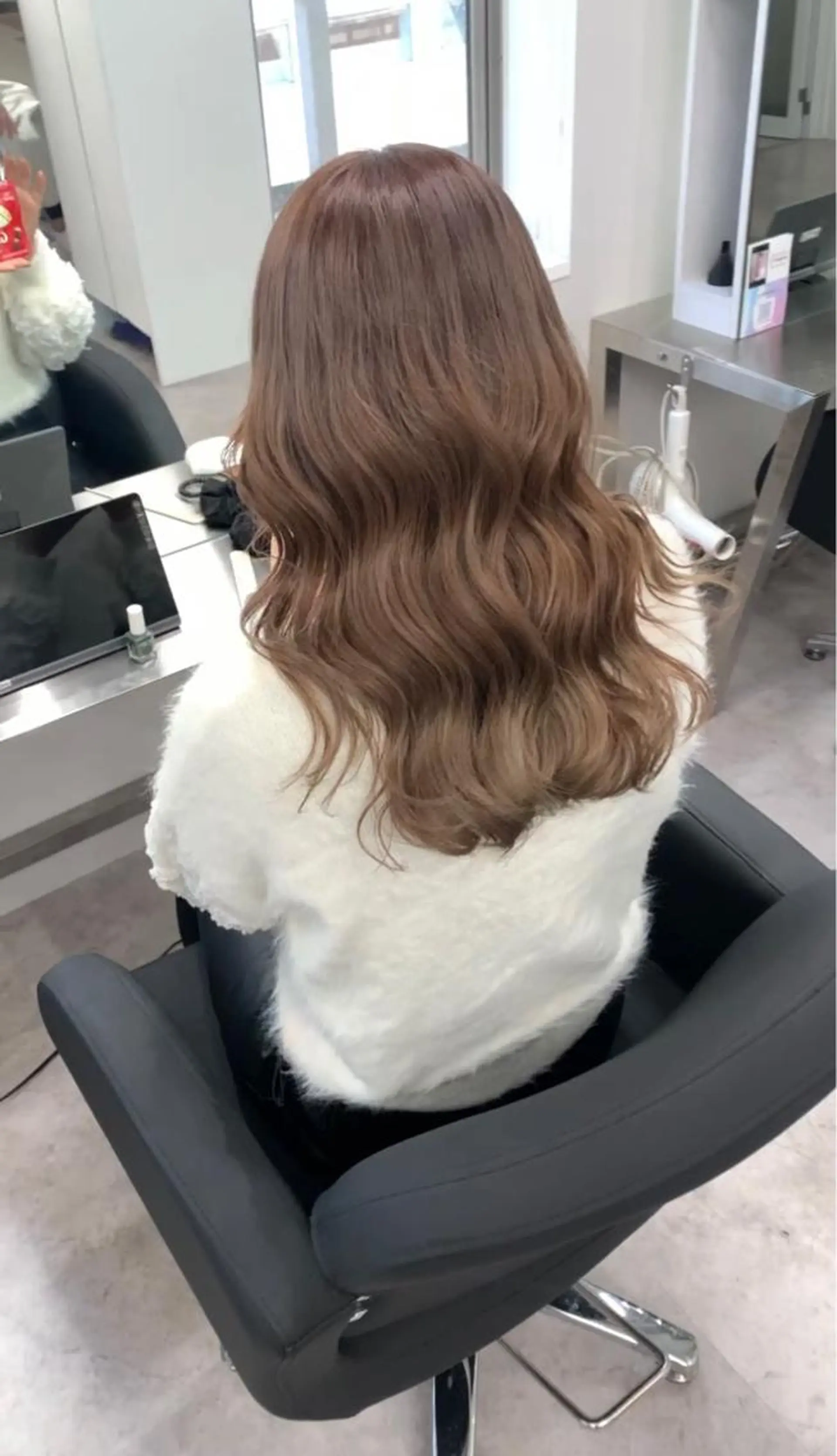 セミロング ヘアカラー トリートメント 🫧髪質改善 講師🫧🍎幹細胞のヘアスタイル