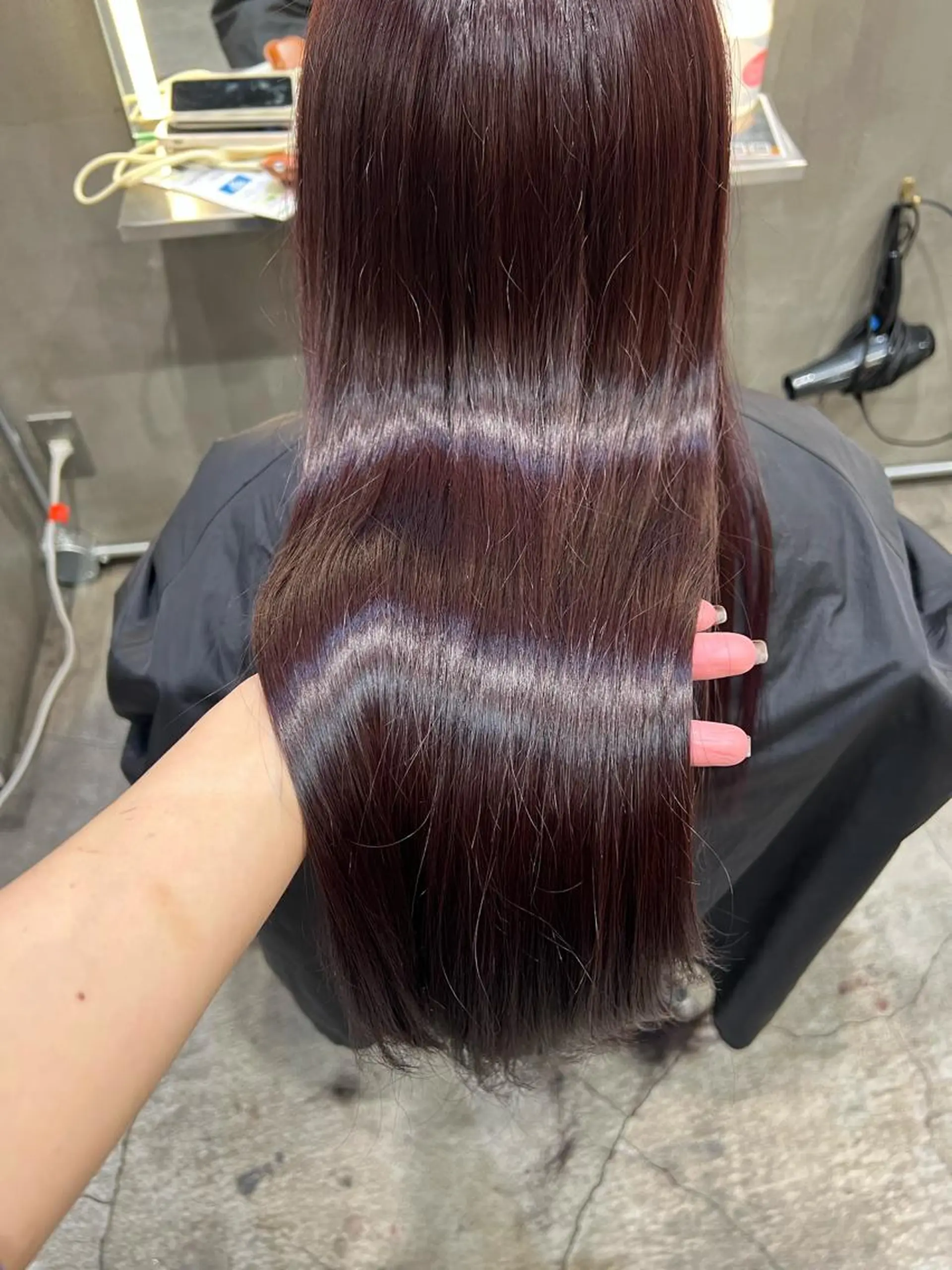 ロング カラー haco＋所属・圧倒的デザイン力 店長🎨RENAのヘアスタイル