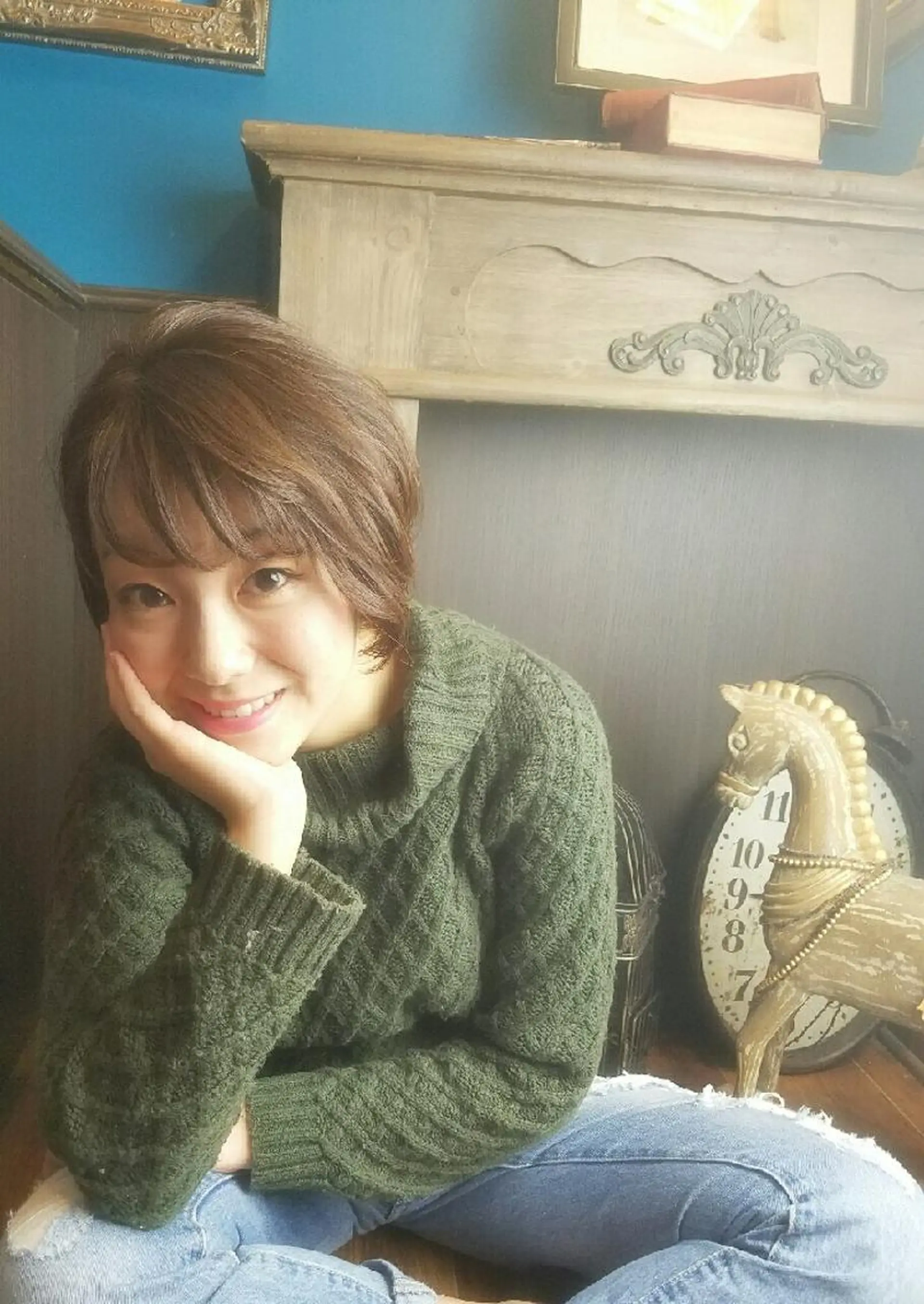 ショート カラー パーマ s maasaのヘアスタイル