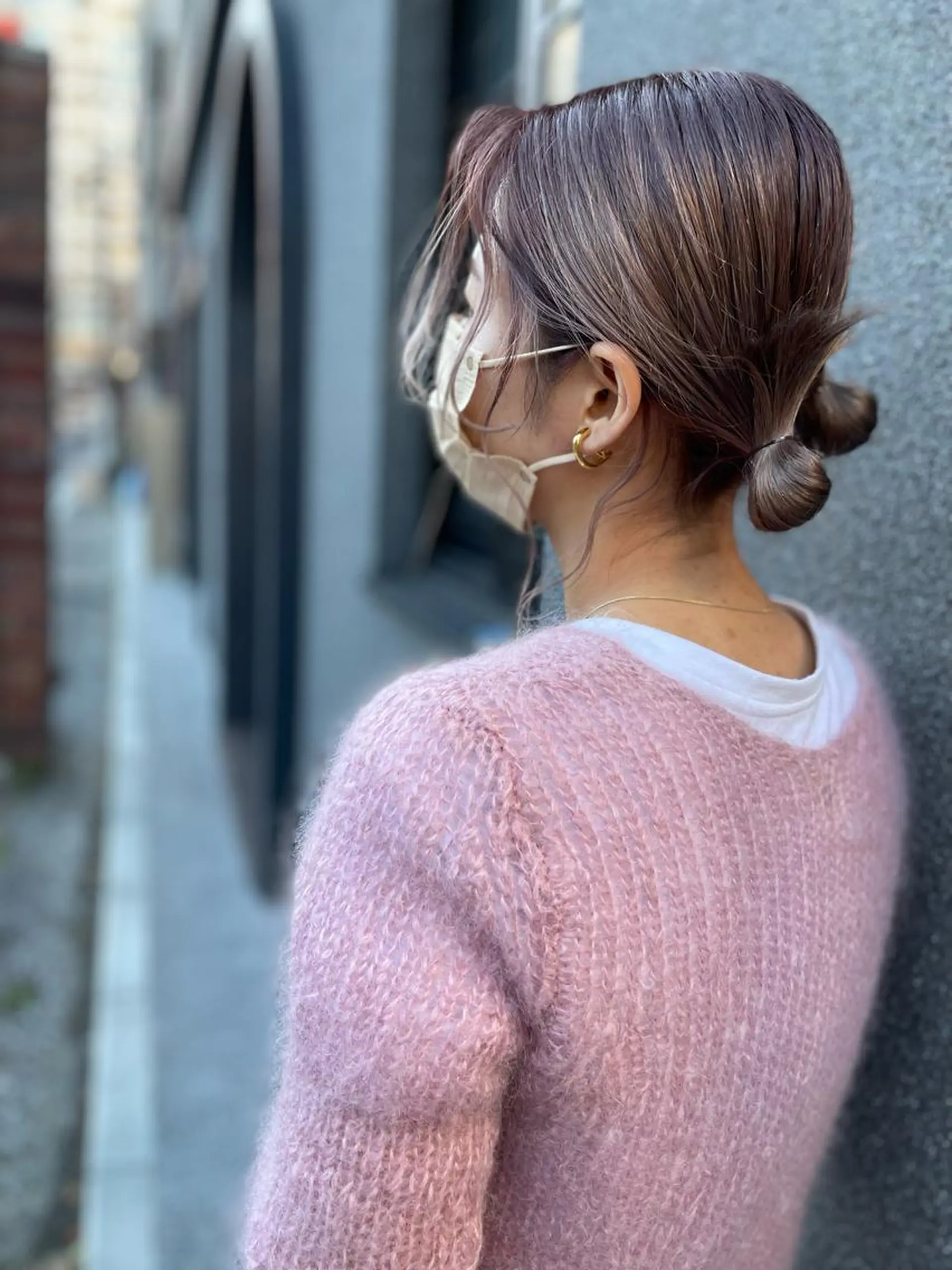 ヘアアレンジ お団子ヘア ❁ヘアメ❁ YUMI ❁ゆみ❁横浜桜木町のヘアスタイル