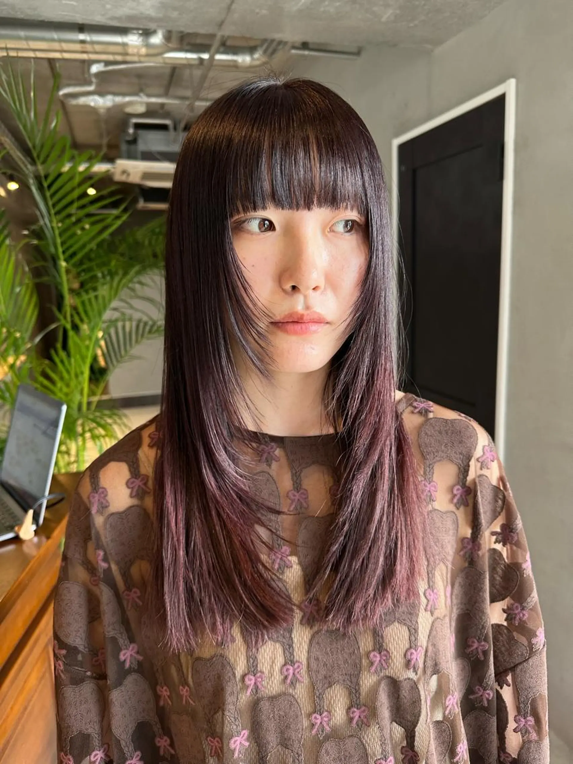 ロング 斎藤祐樹 /レイヤー/パーマのヘアスタイル