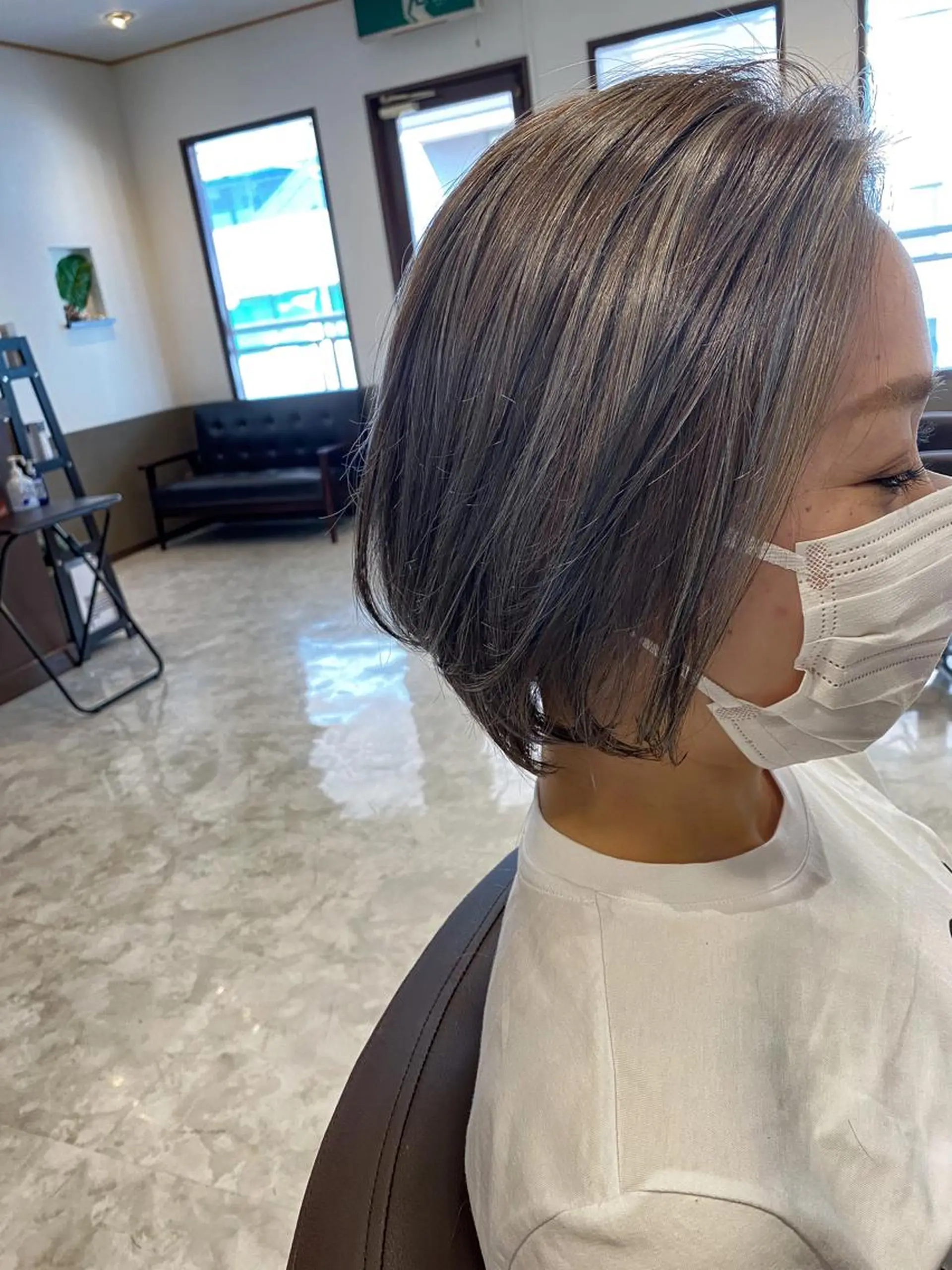 ショート カラー 坂井田 浩樹のヘアスタイル