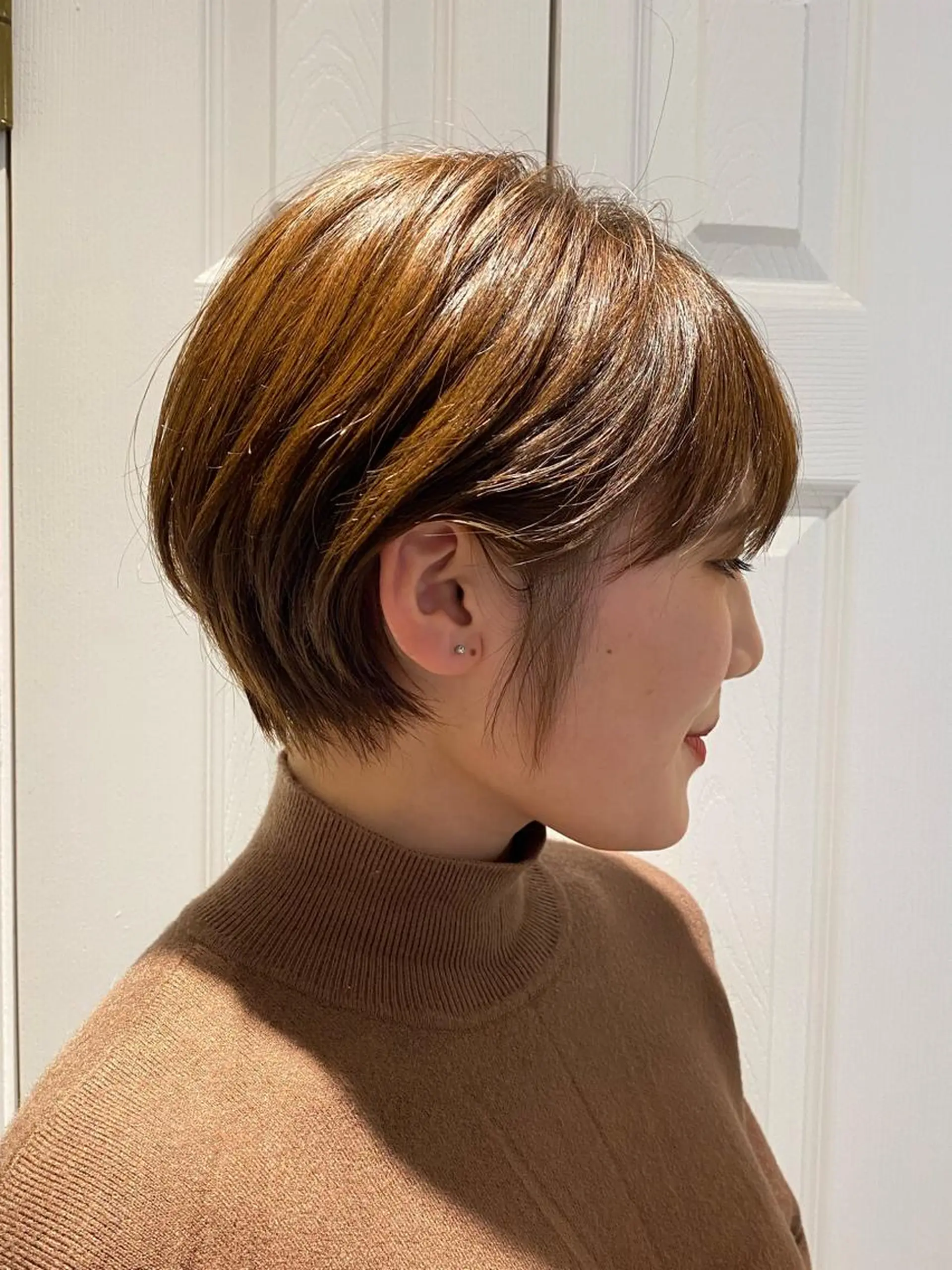 ショート 髪質改善レイヤー/ ボブたんの翔太のヘアスタイル