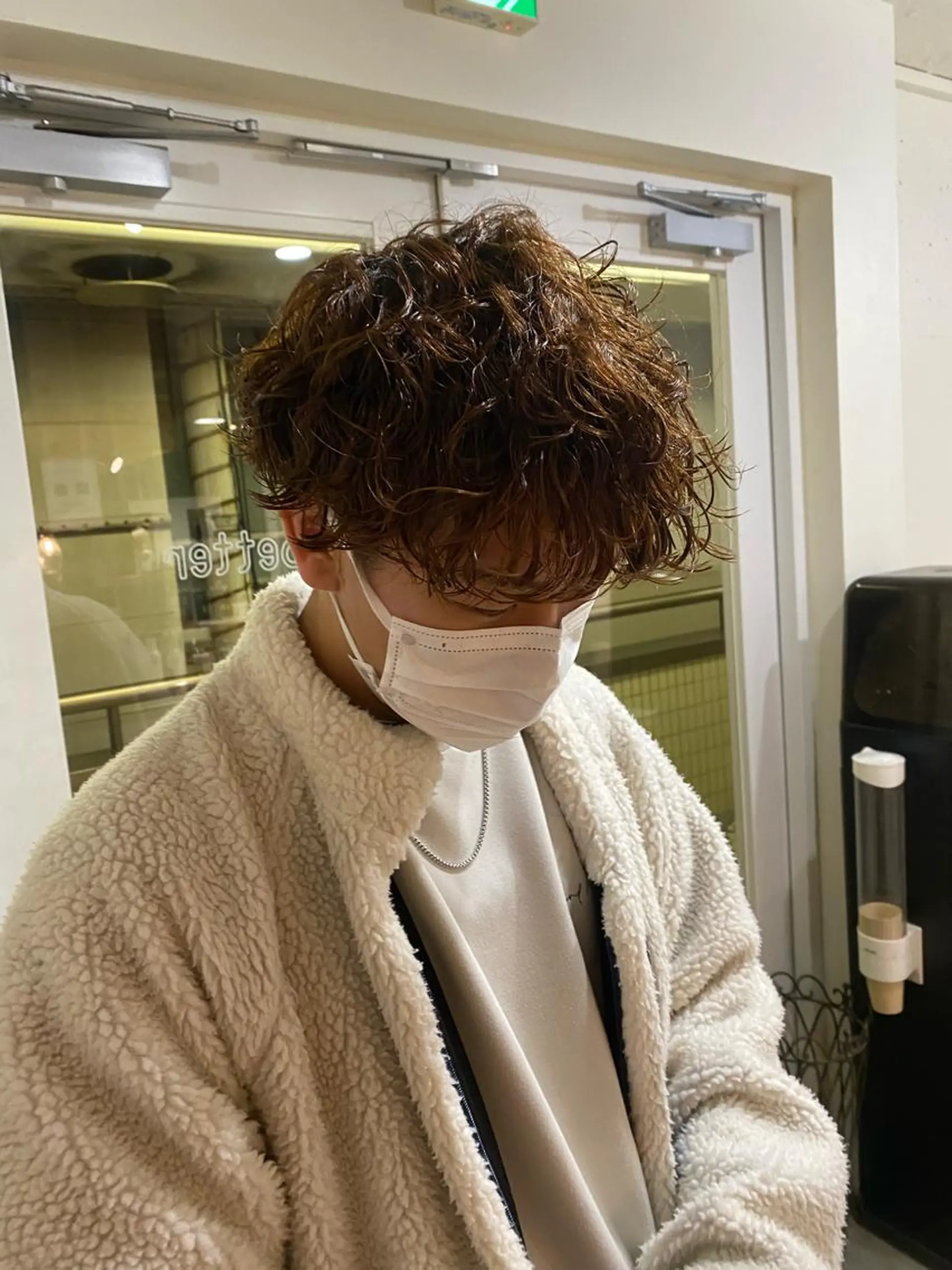 パーマ メンズ 竹内 柚子のヘアスタイル