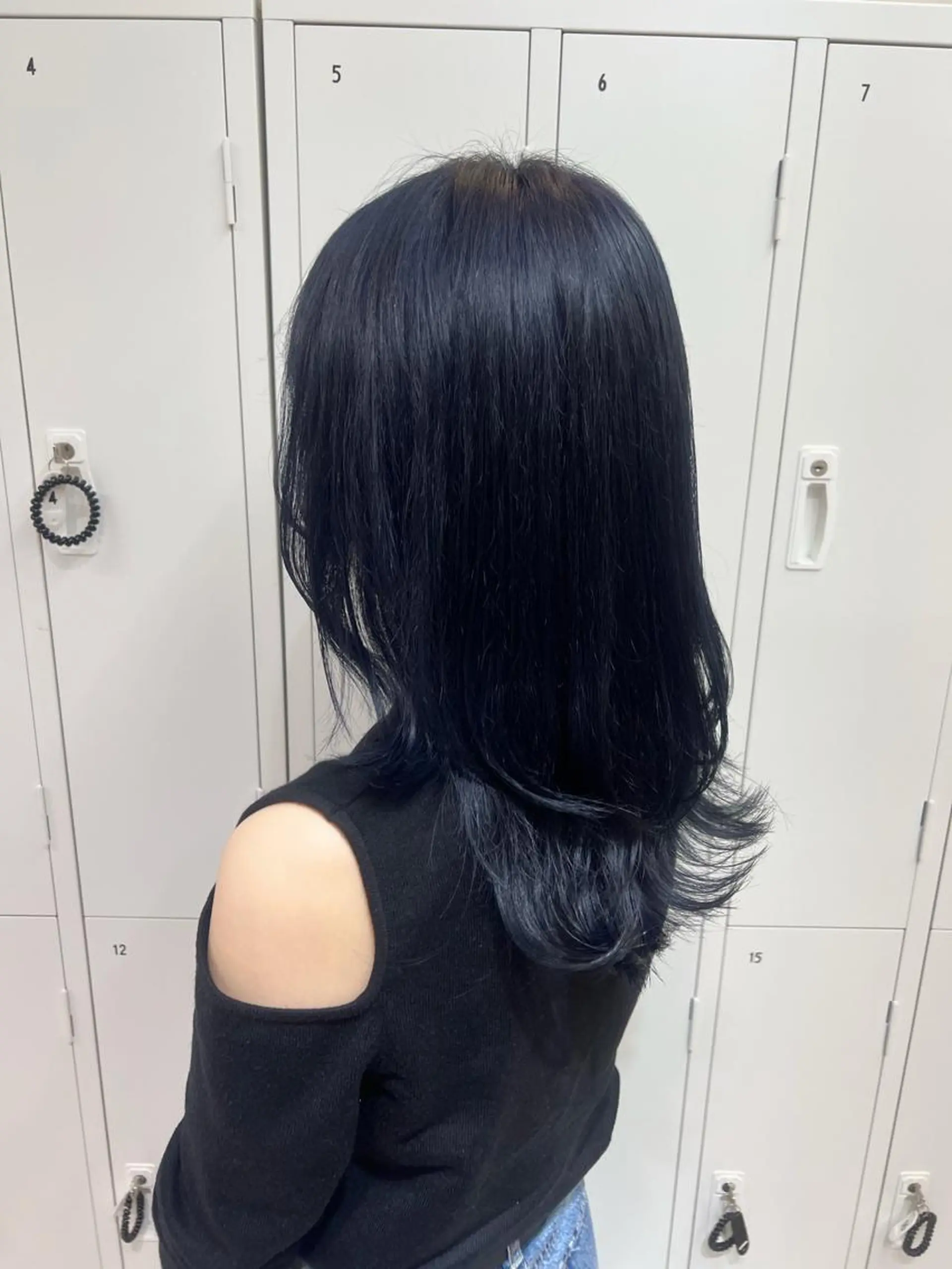 セミロング collet矢島/ ブリーチ/レイヤーのヘアスタイル