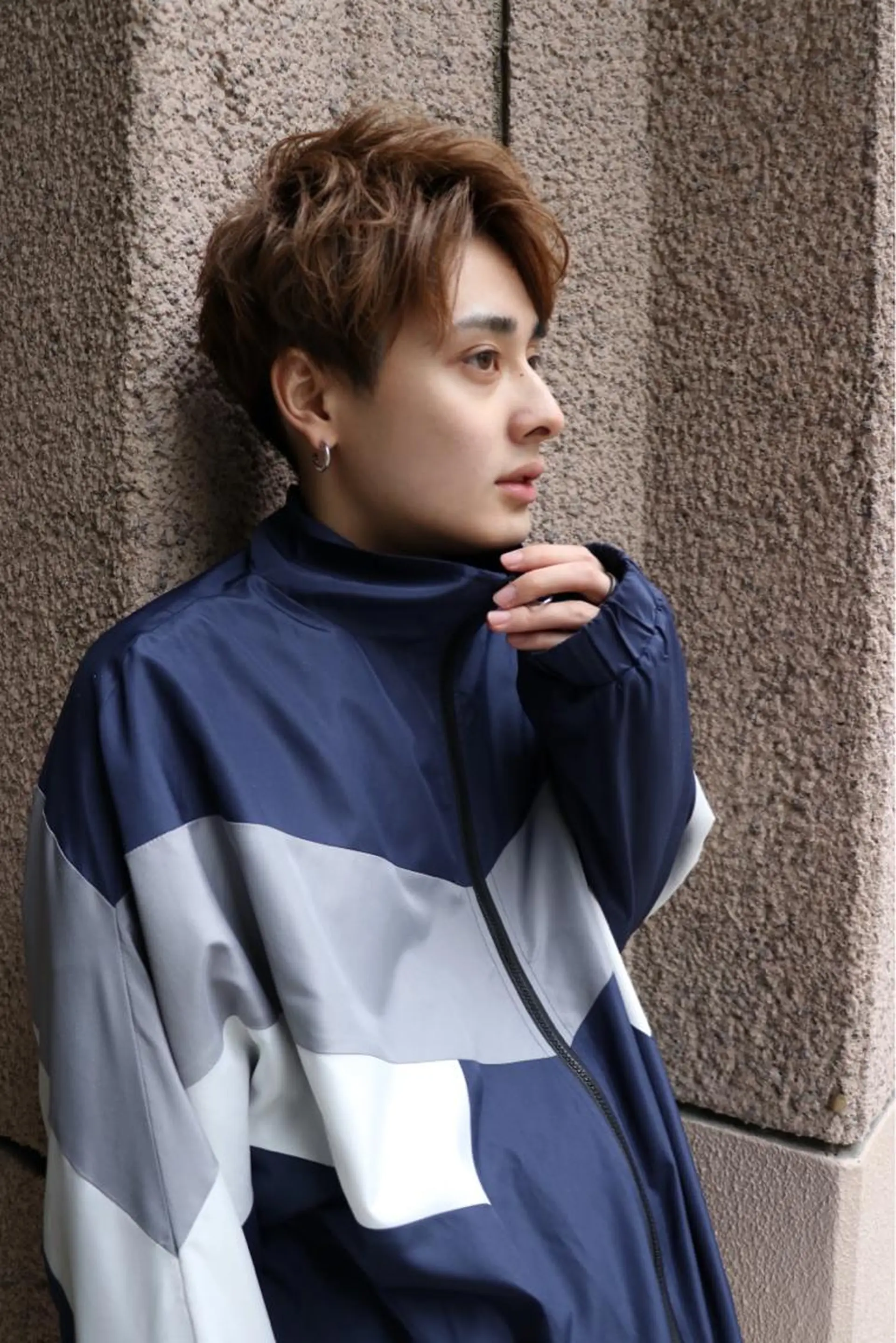 カラー パーマ メンズ 半個室メンズ カット🥕羽鳥淳妃のヘアスタイル