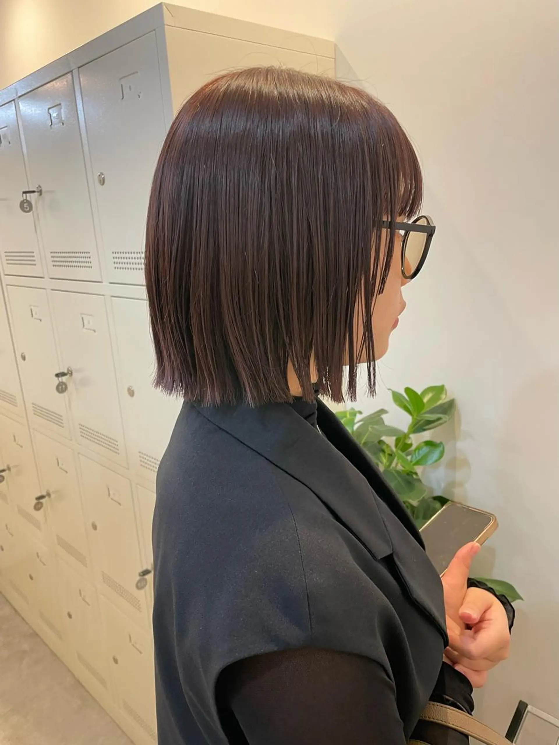 ミディアム カット ヘアカラー トリートメント 東京の技術を 京都で✂︎🕊️💖のヘアスタイル