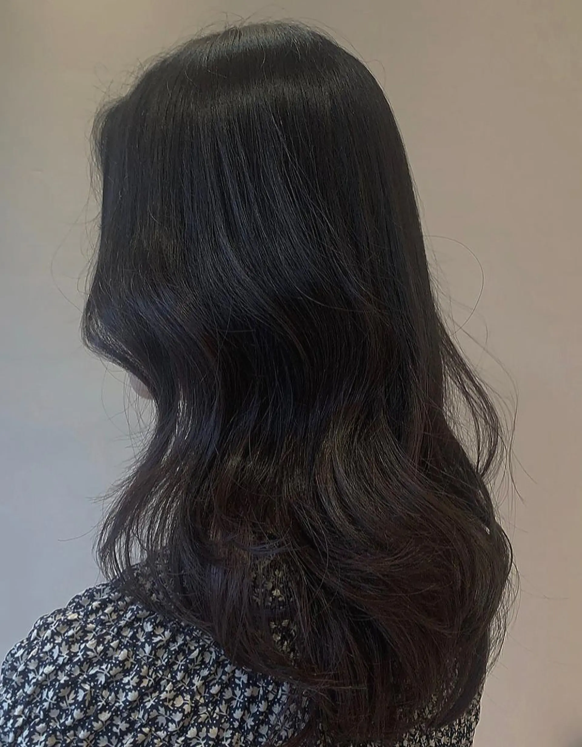 ロング カラー 韓国風ヘア レイヤーカット 和歌山韓国ヘア🌙 MOEのヘアスタイル