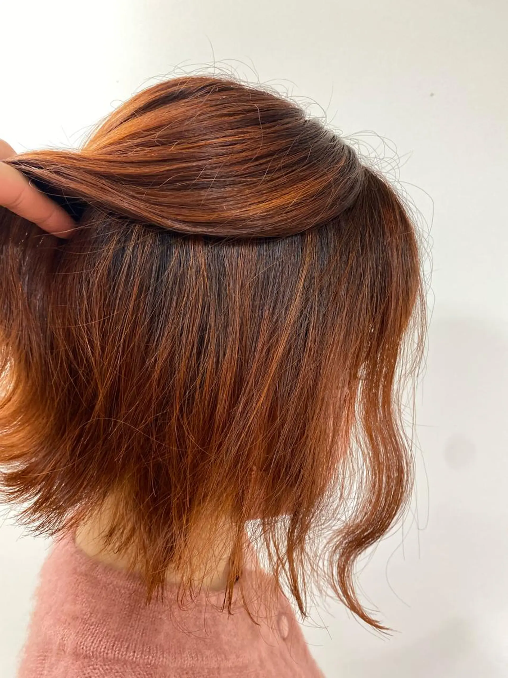 ショート カラー ハイライトカラー ハイライト ヘアカラー ハイトーン/ウルフ /レイヤー/坂野幸伸のヘアスタイル