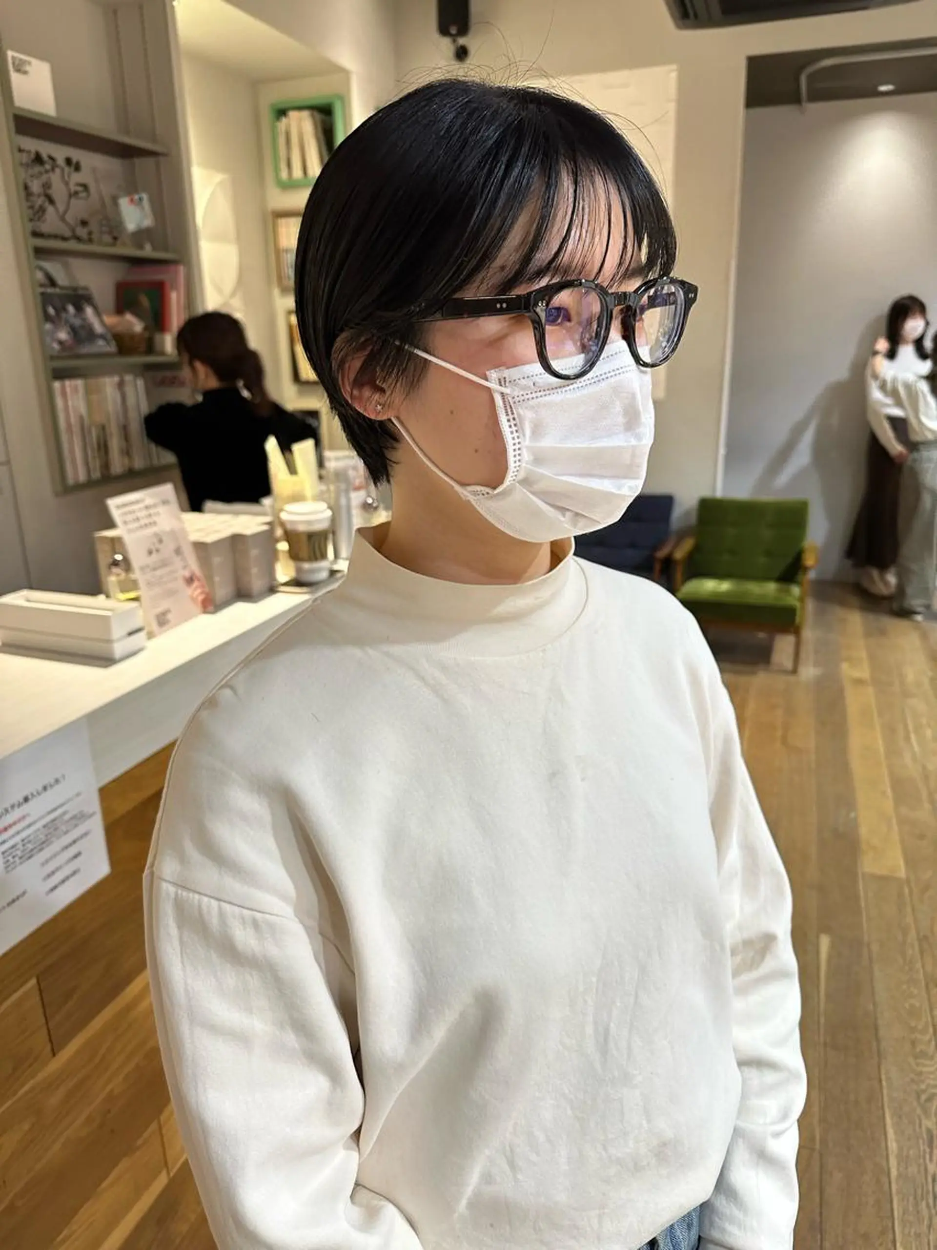 ショート 丸みショート ショートヘア ota miyuuのヘアスタイル