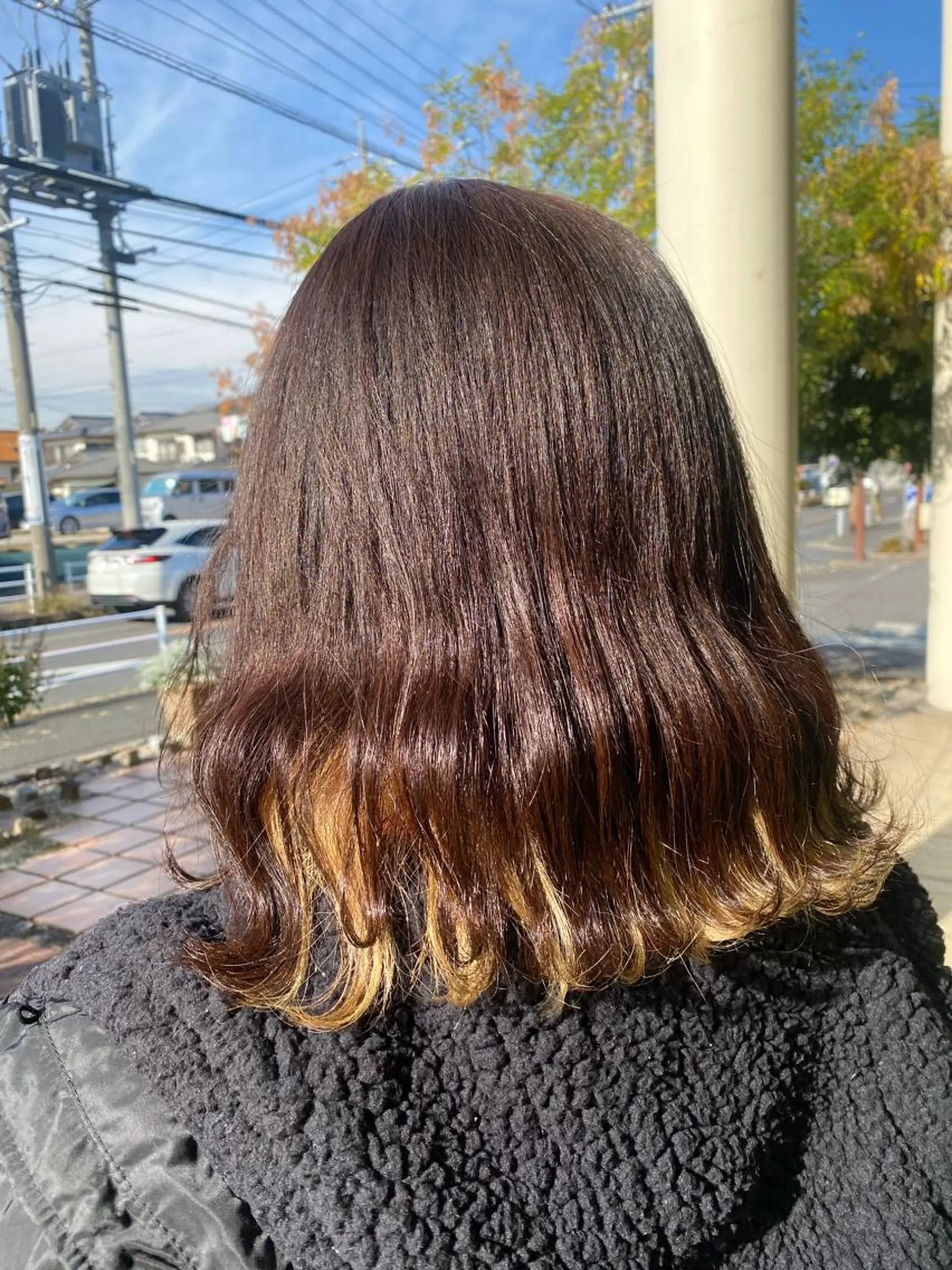 セミロング カラー 🌻井上 マリー🌻のヘアスタイル