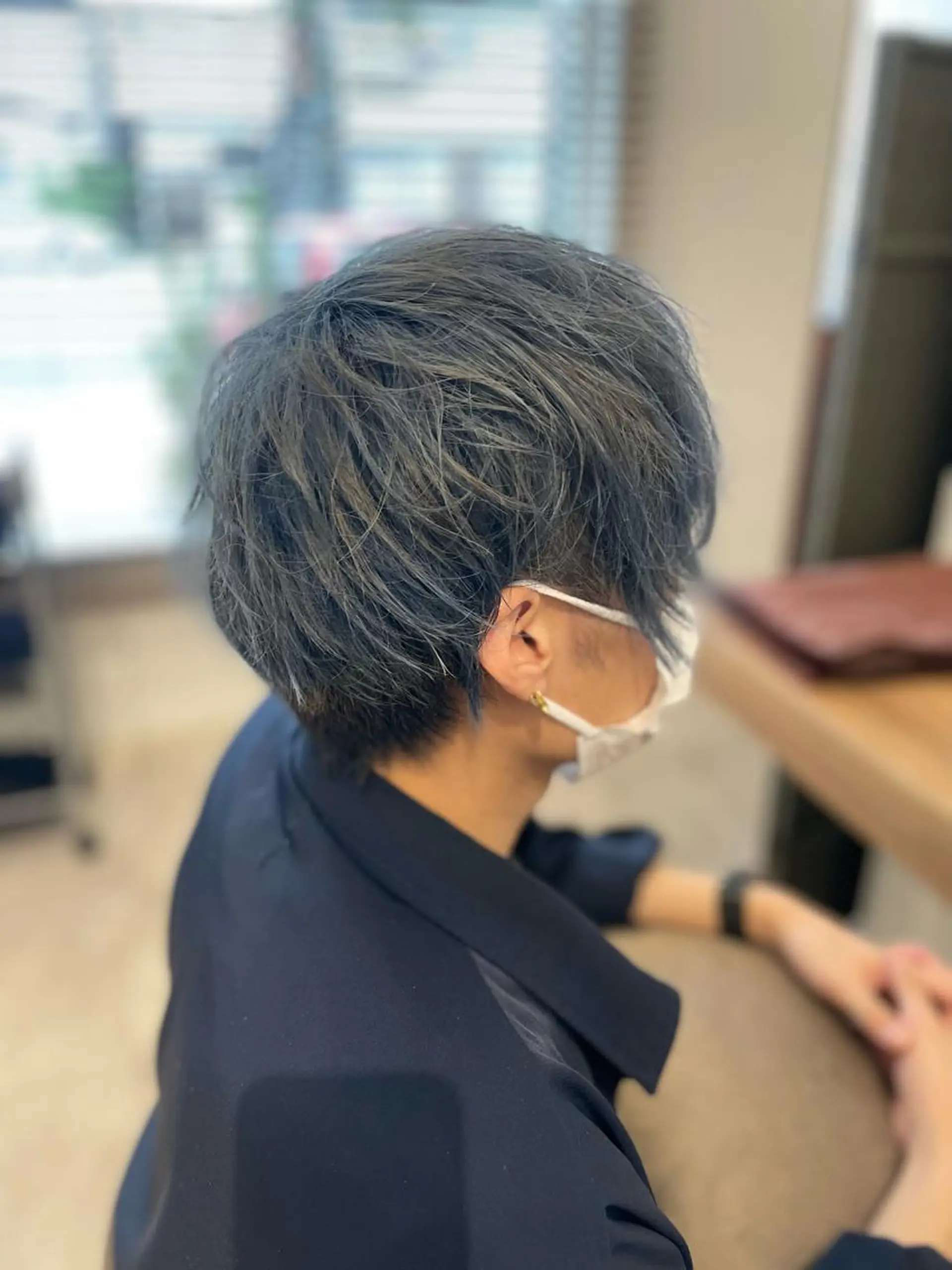 カラー メンズ 山越 美裕樹のヘアスタイル