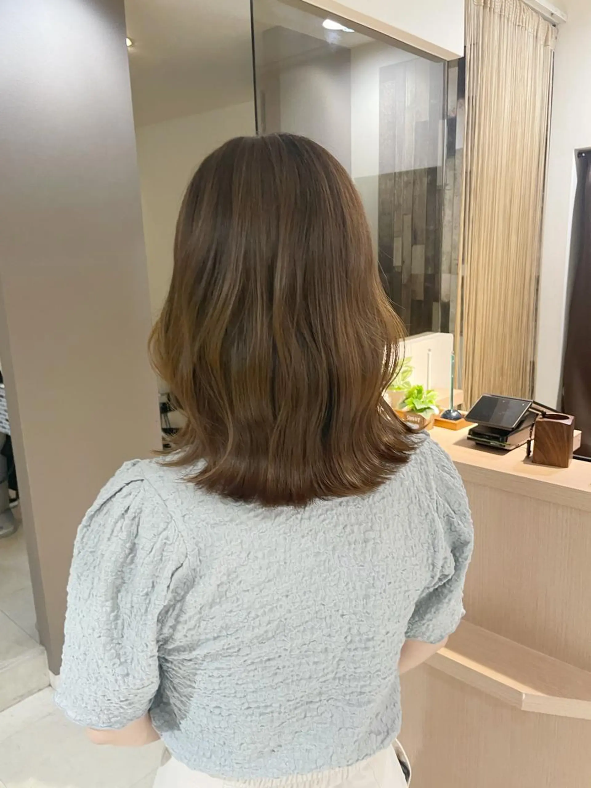 ミディアム KAI RIKAのヘアスタイル