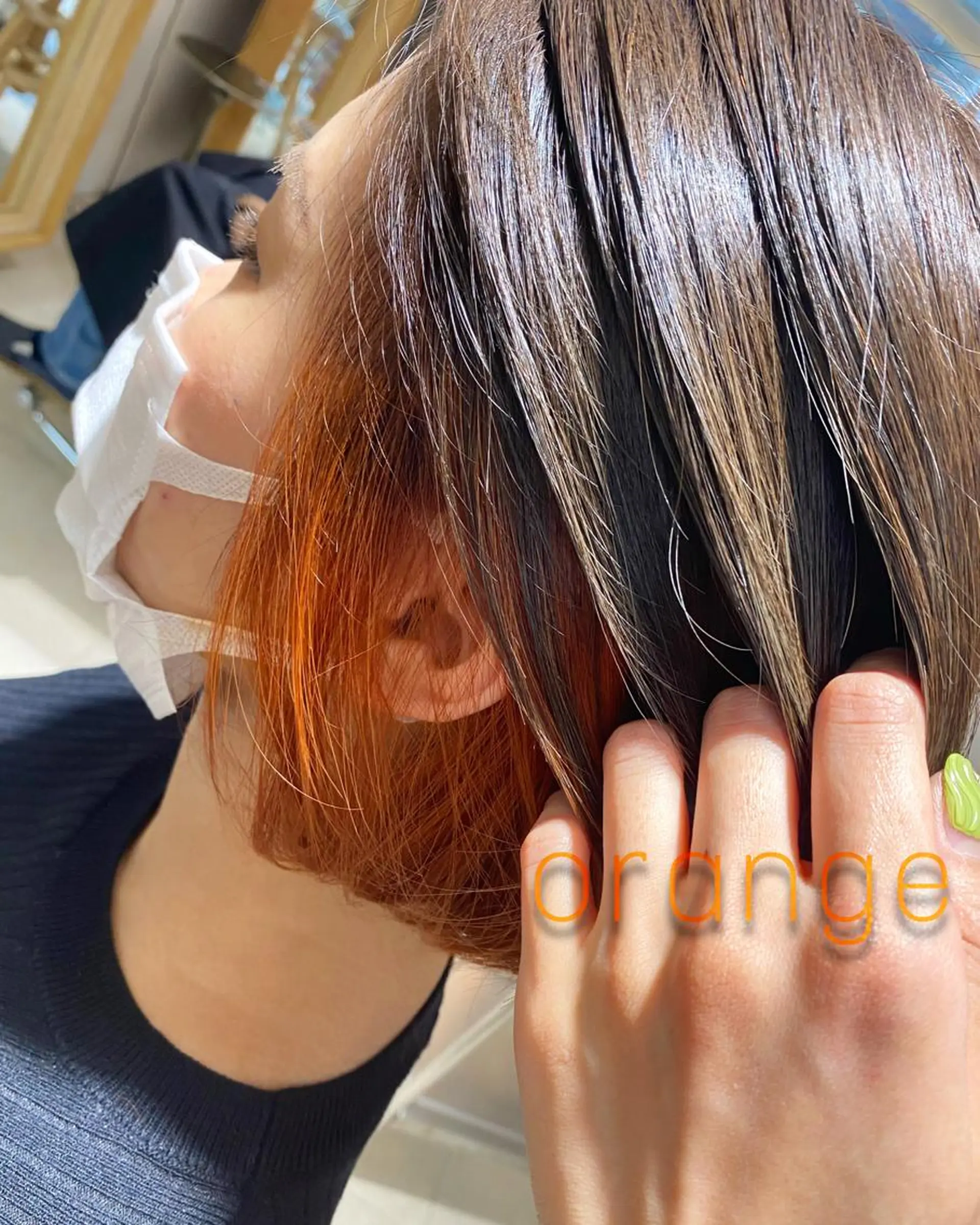 ショート カラー 安永 涼のヘアスタイル