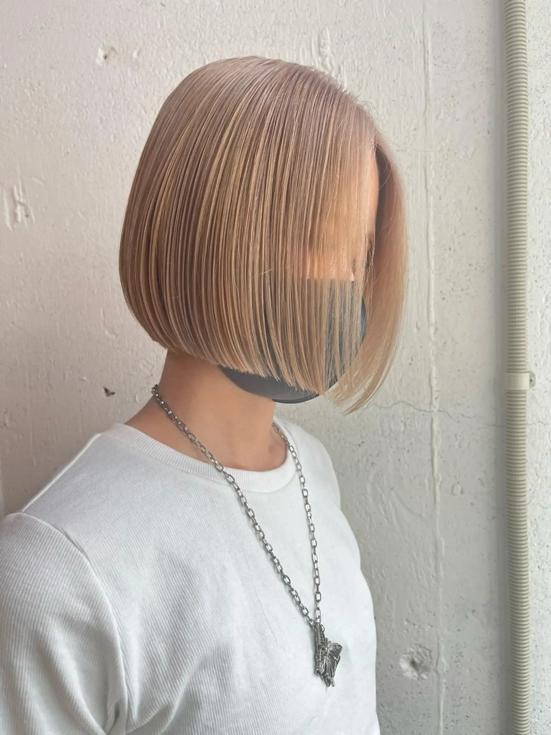 ミディアム ヘアカラー 🎈馬場佑馬/ スパイラルパーマ🎈のヘアスタイル