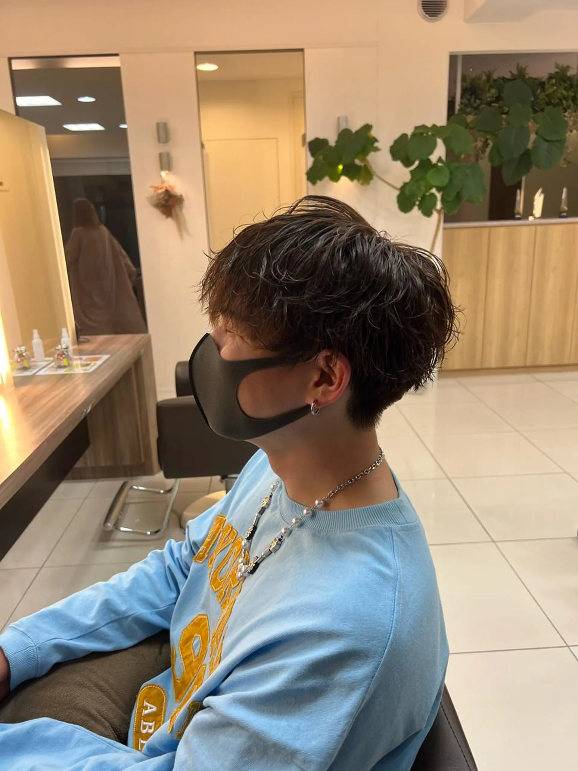 パーマ メンズ メンズパーマ 波巻きパーマ カット パーマ メンズカット/メン ズパーマ/鎌倉/ユウのヘアスタイル