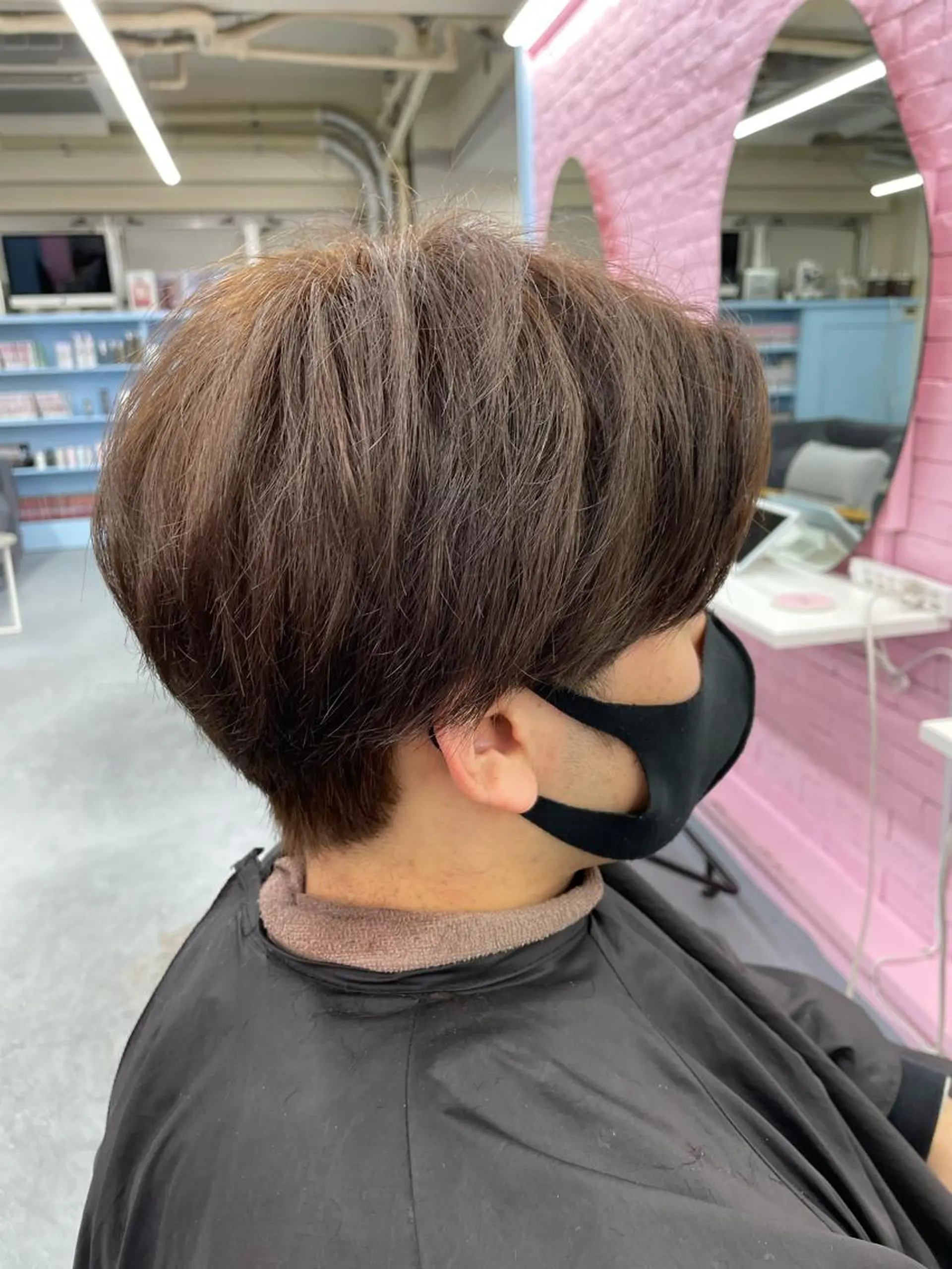 メンズ カット パーマ メンズ特化/パーマ/ ブリーチ/福島 千颯のヘアスタイル