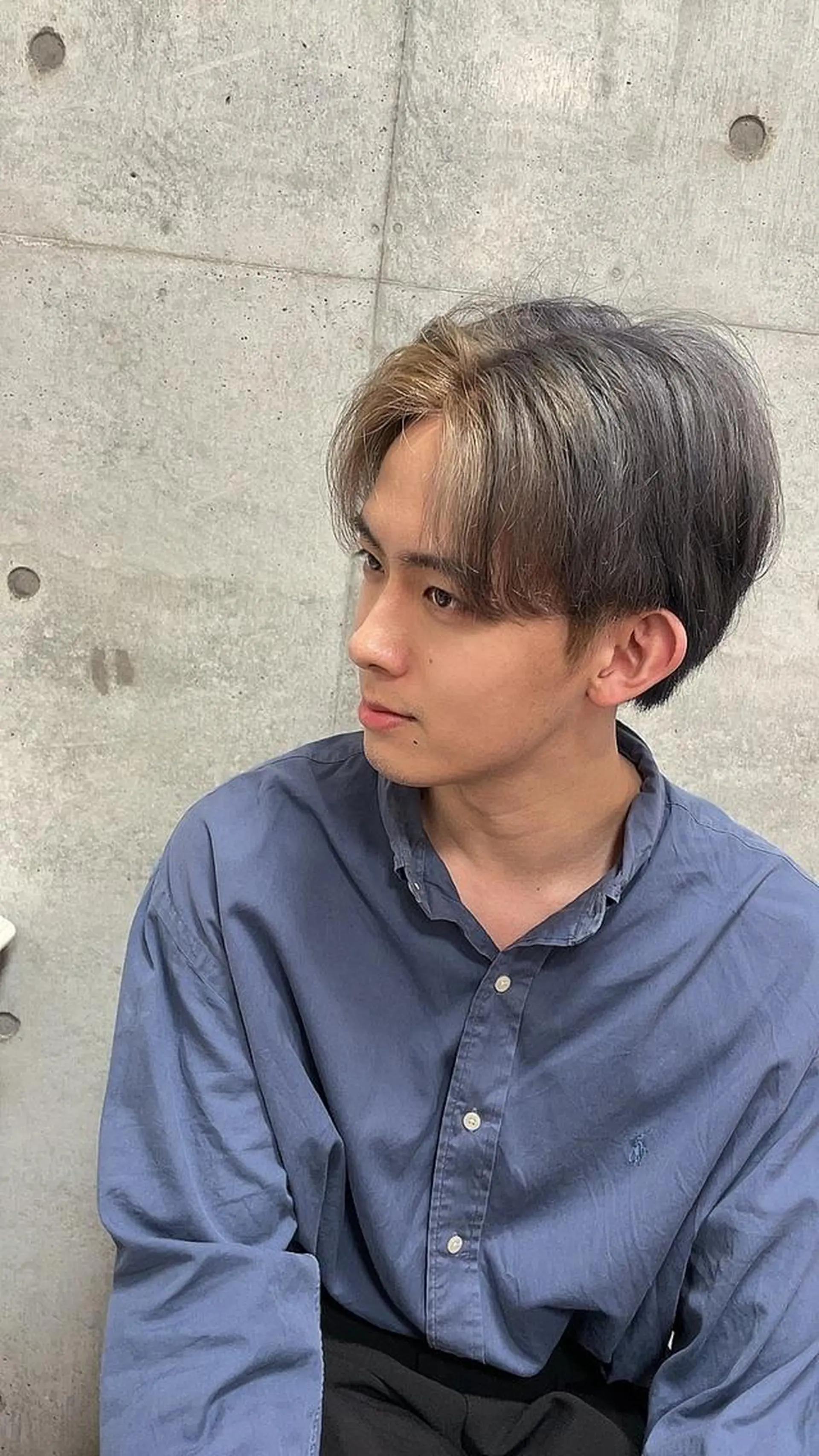 カラー メンズ 鈴木 皆斗のヘアスタイル