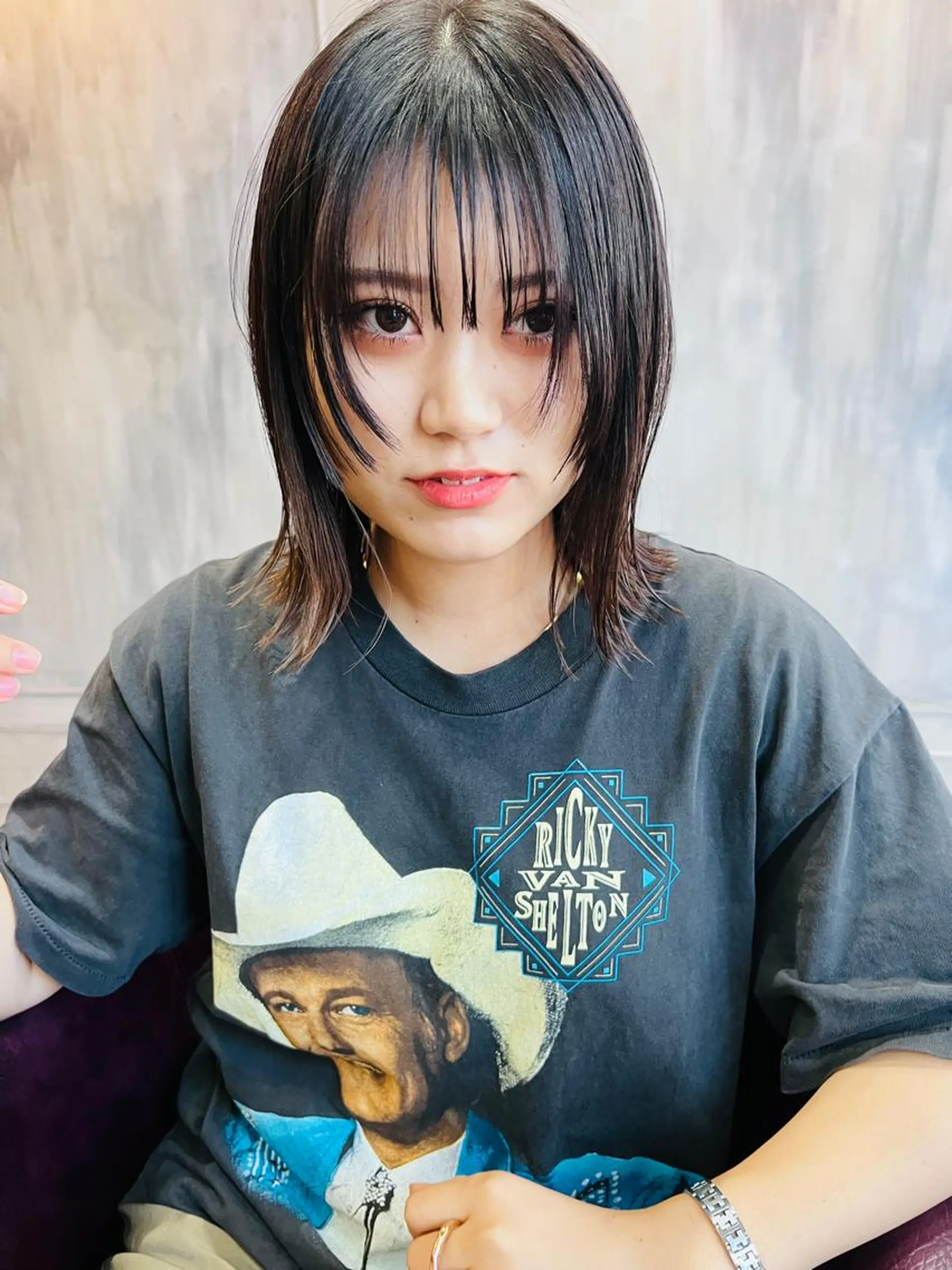 ミディアム カット トリートメント パーマ美容師 matsuのヘアスタイル