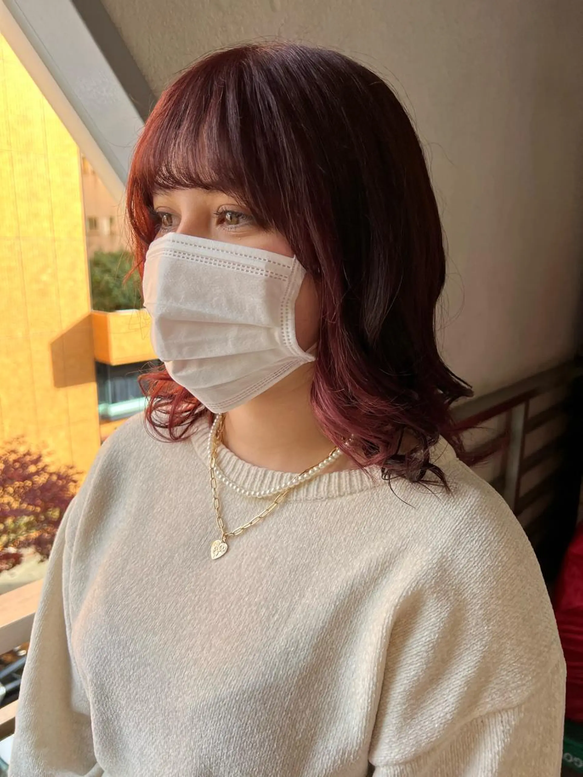 カラー SALOWIN栄 高須大貴のヘアスタイル