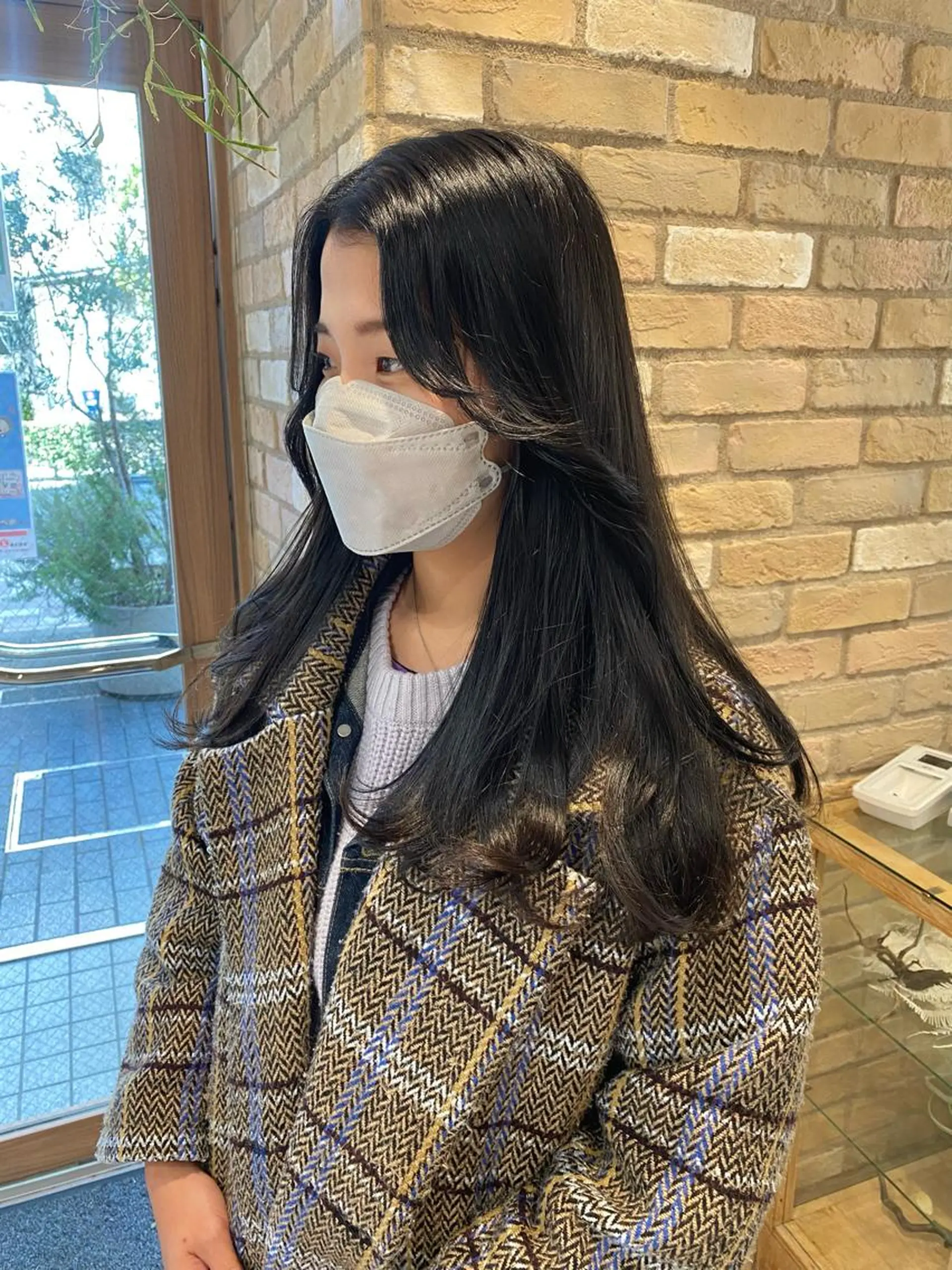 ロング カラー ワンカールで盛れる レイヤー🎀Macoのヘアスタイル