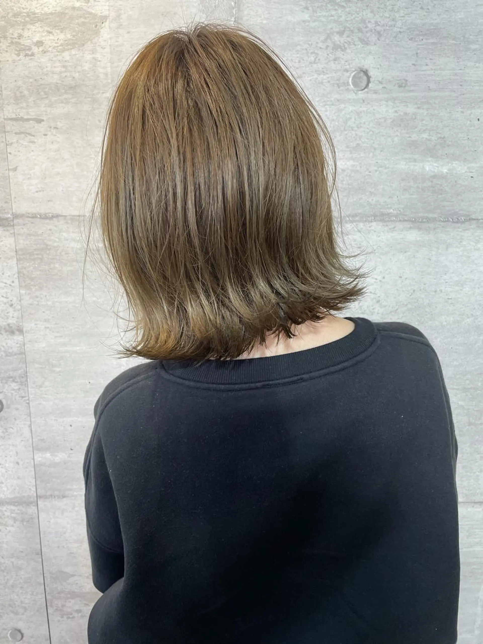 ショート カラー アッシュ ハイライトカラー イルミナカラー インナーカラー テラコッタ 江上拓郎/ショート /酸性ストレートのヘアスタイル