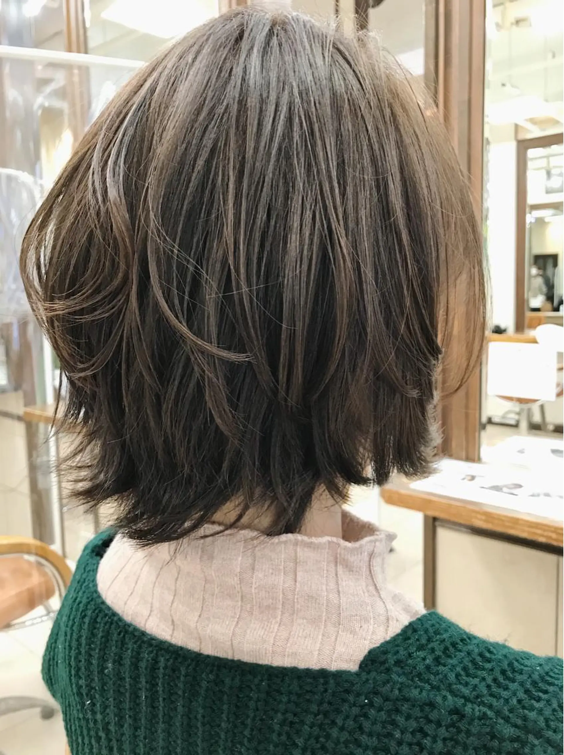 ミディアム パーマ サロンディレクター  世古政男のヘアスタイル